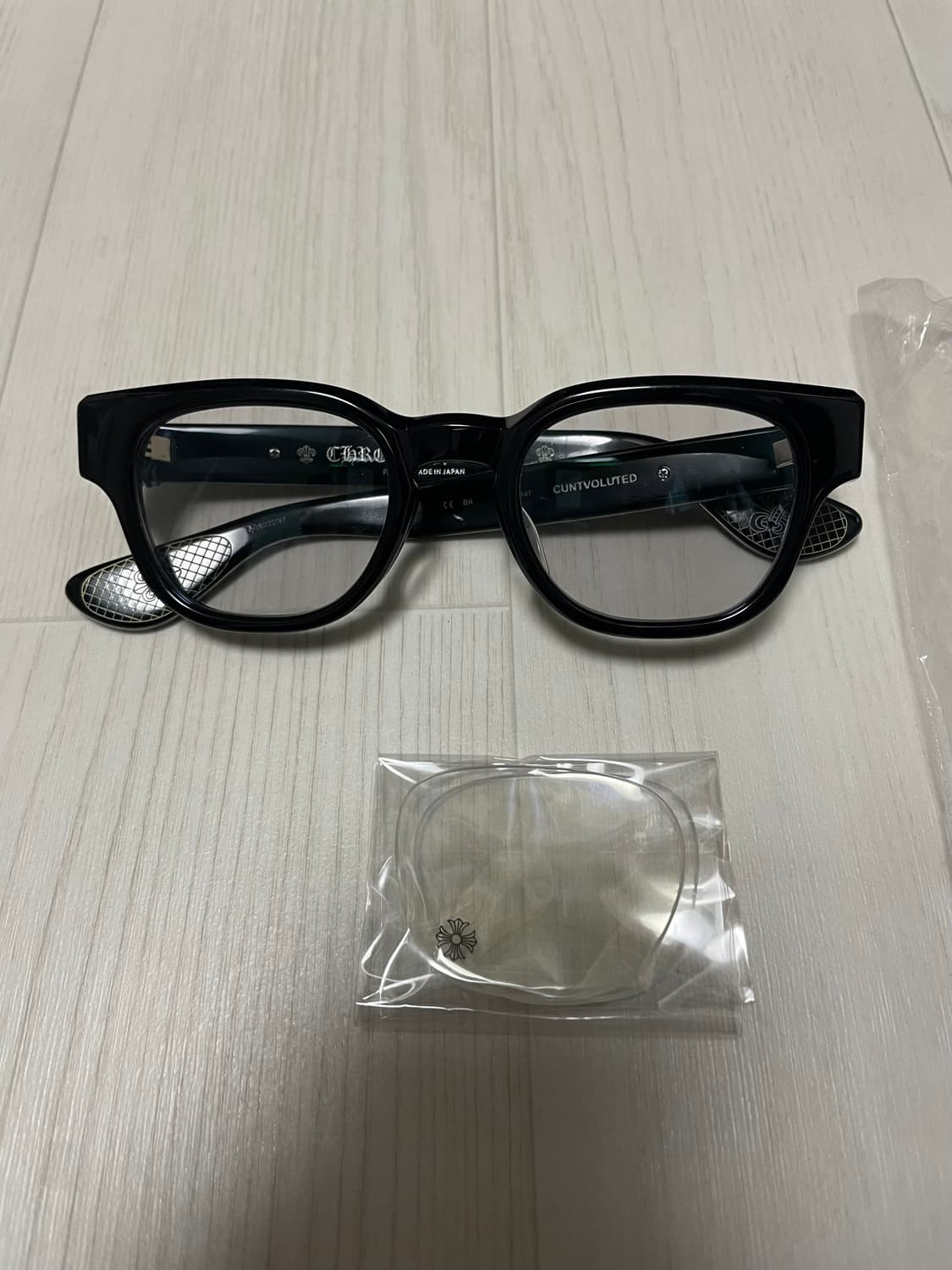 크롬하츠 컨볼루티드 블랙 실버 상품이미지1