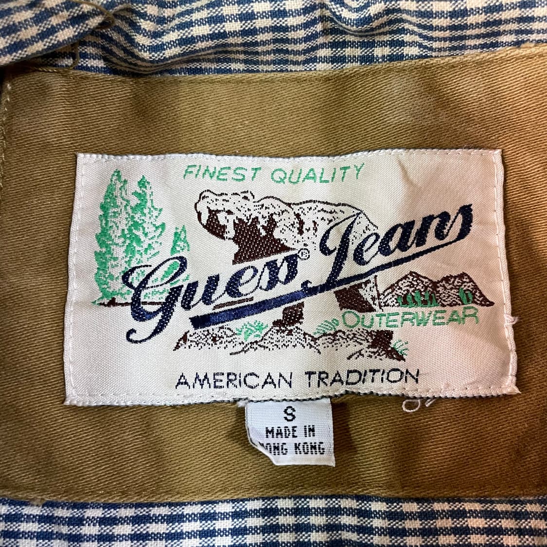 게스 80s 파이어맨 자켓 상품이미지3