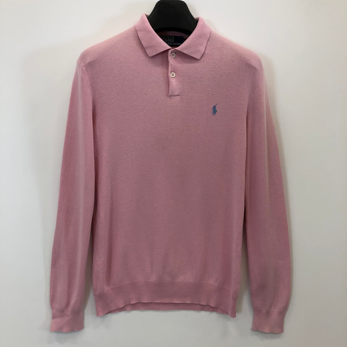 폴로 랄프로렌 피마코튼 니트카라티 S 상품이미지1