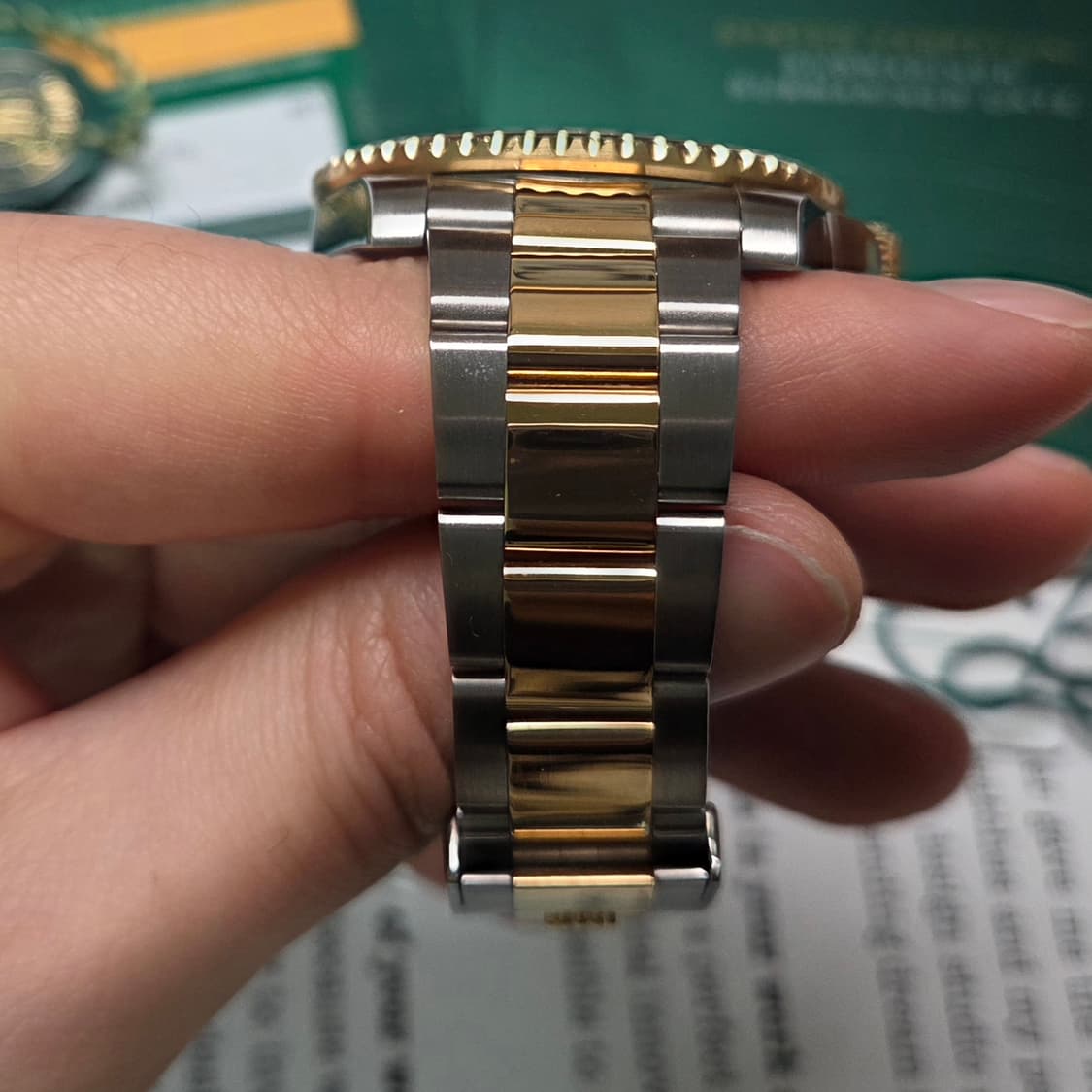 롤렉스 서브마리너 흑콤 골드콤비 116613LN 오토매틱  상품이미지5