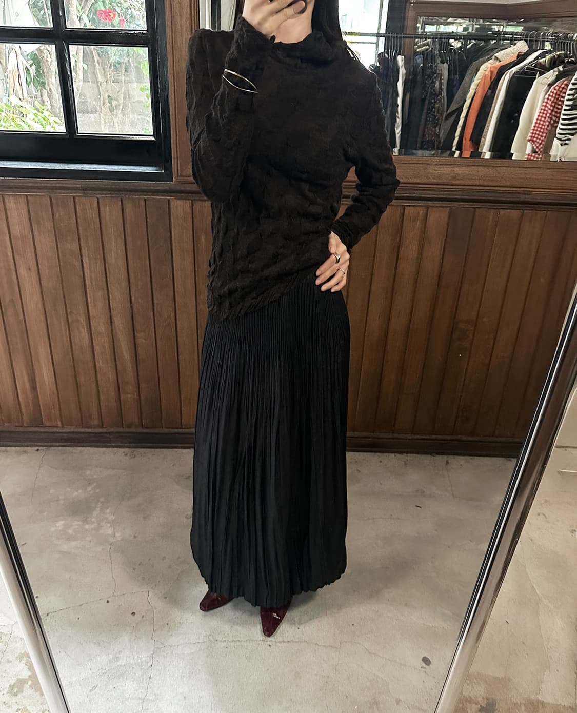 JPV textured turtleneck 상품이미지4