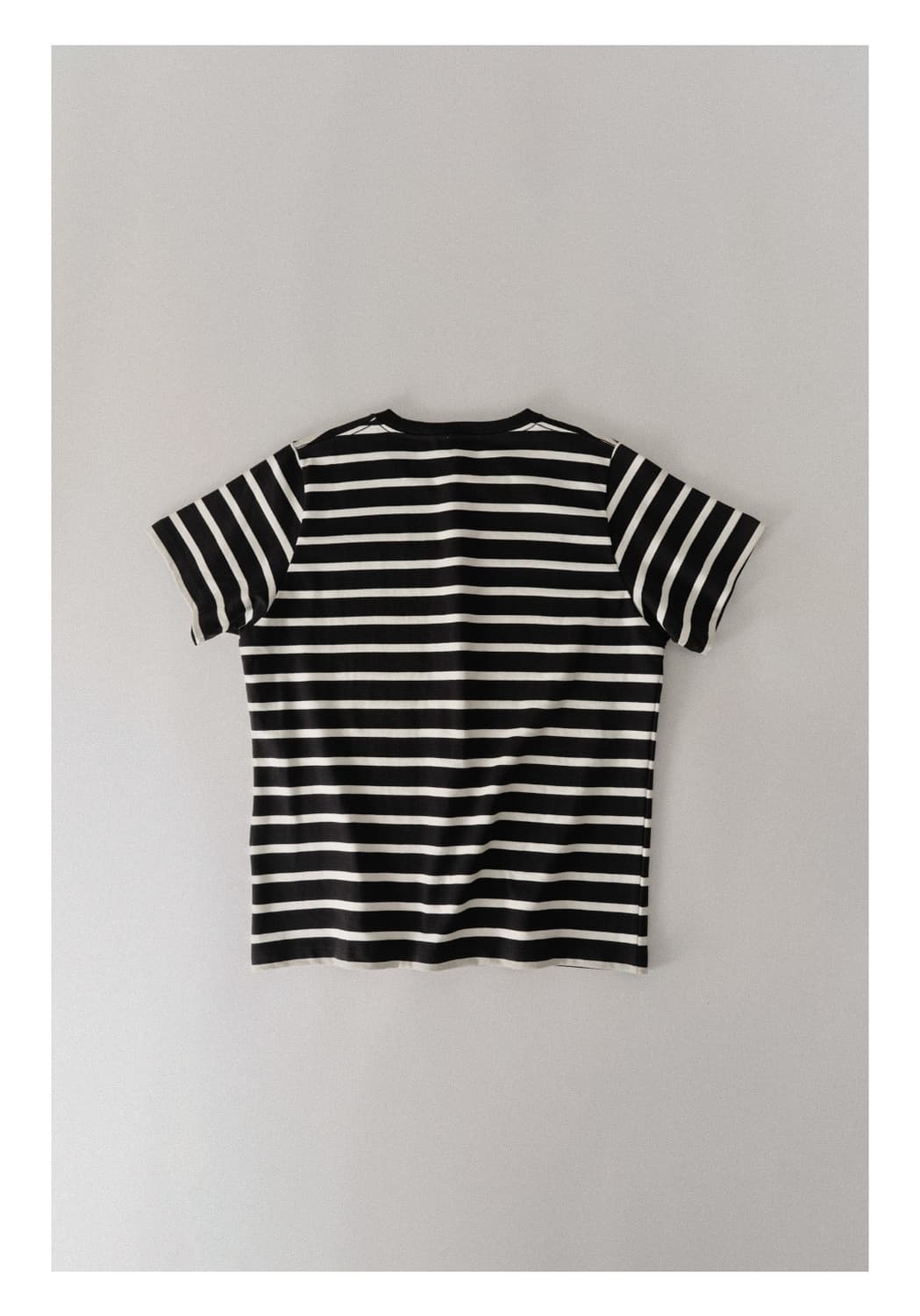 파사드패턴 코튼 스트라이프 티셔츠 S 상품이미지5