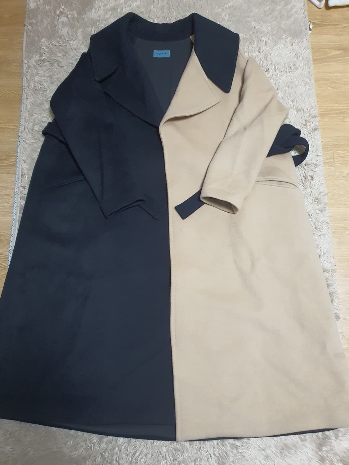 블루민 오데트 코트 사이즈 FREE ~88 까지 가능해요 상품이미지2