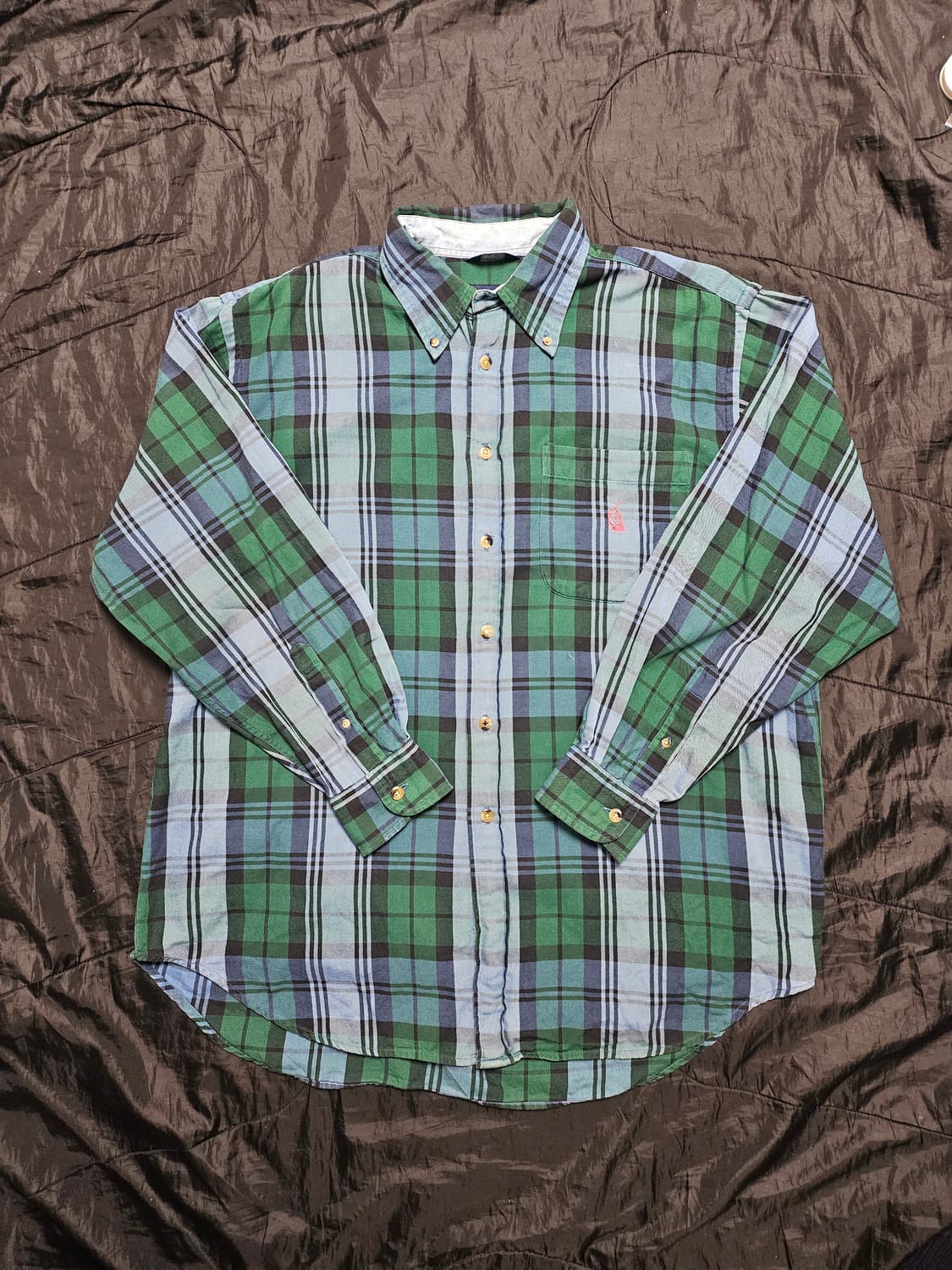 노티카 90s 빈티지 체크 셔츠 L 상품이미지1