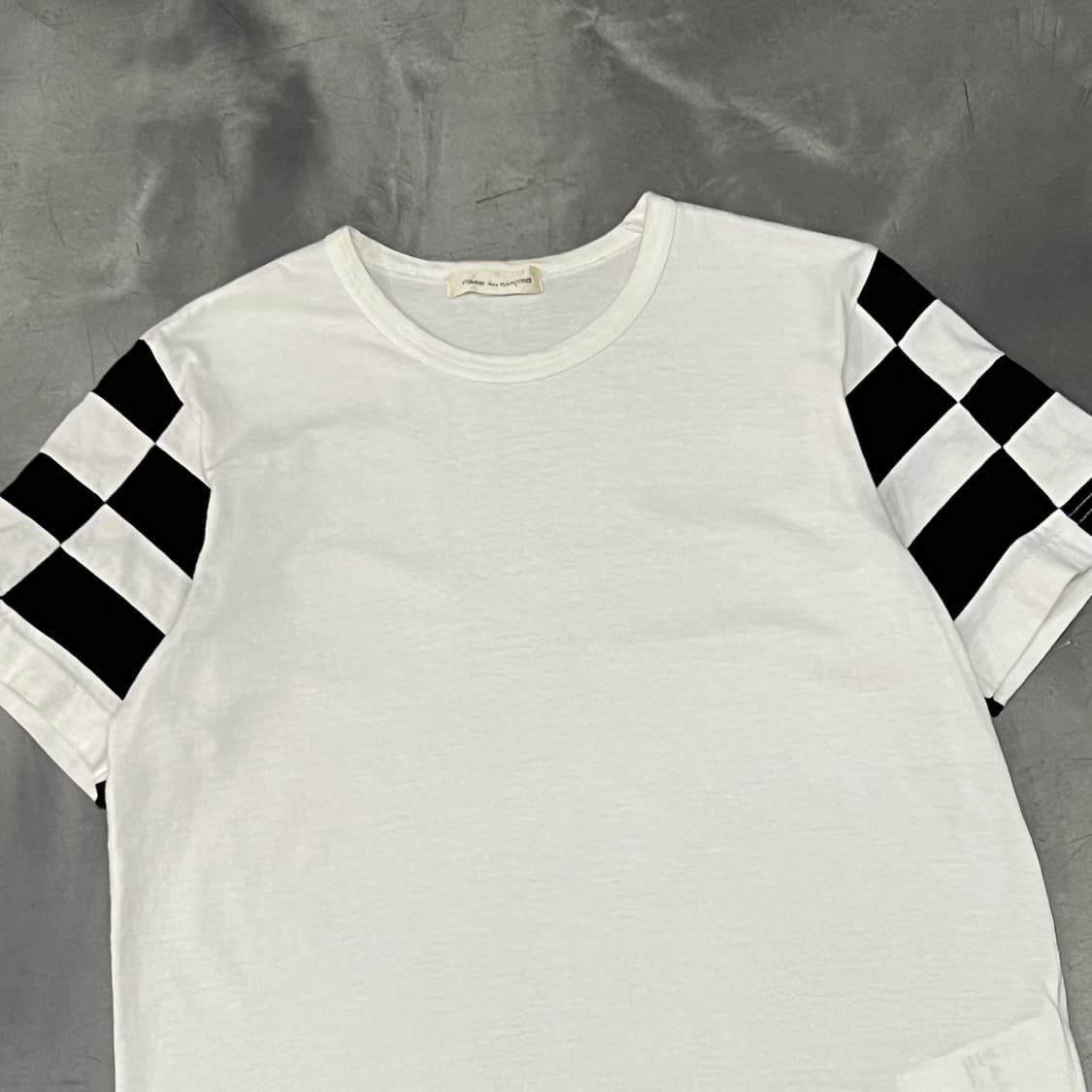  꼼데가르송 체커보드 반팔티 y16086 상품이미지3