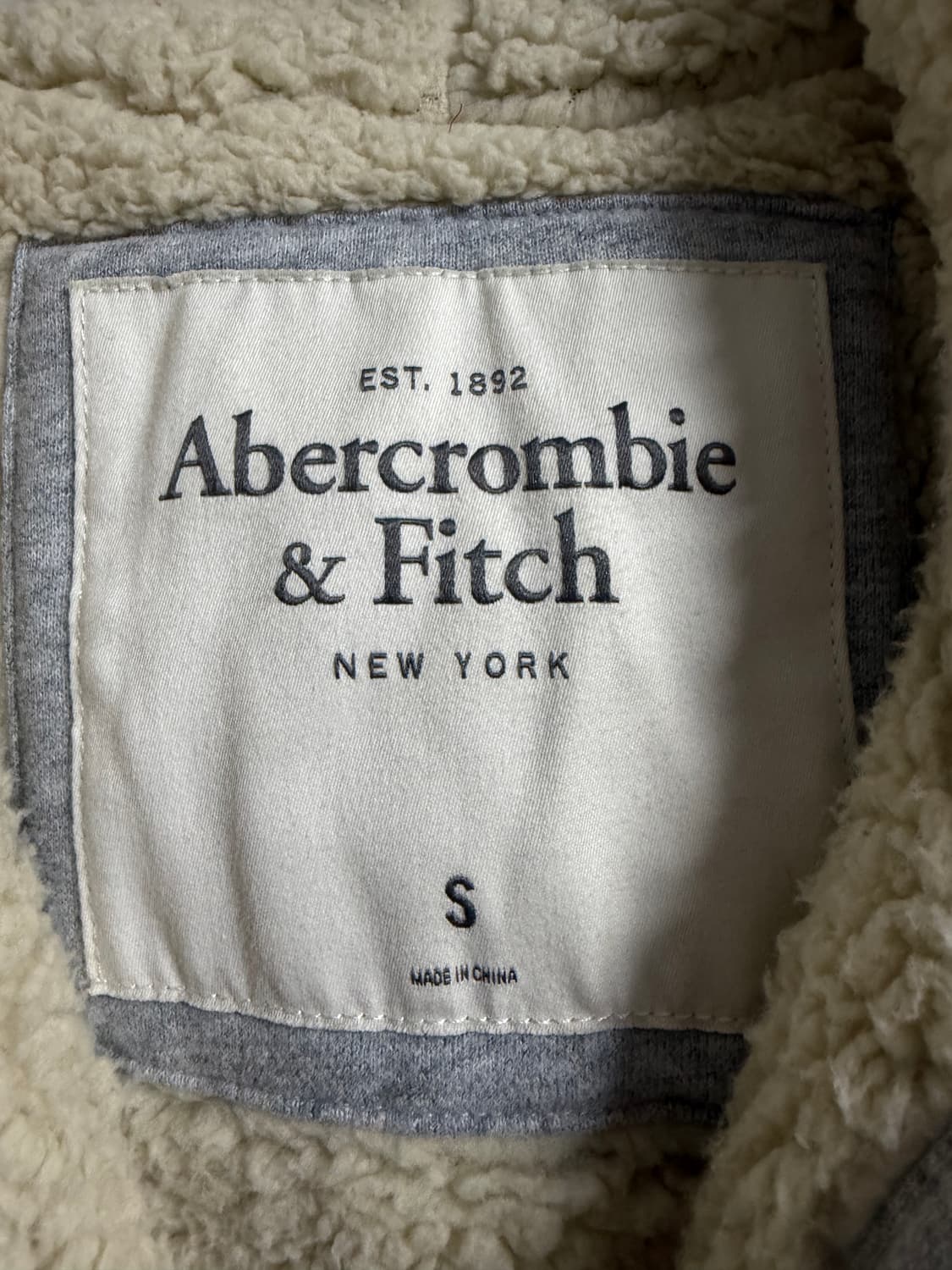 아베크롬비 셰르파 안감 후드 집업 상품이미지3