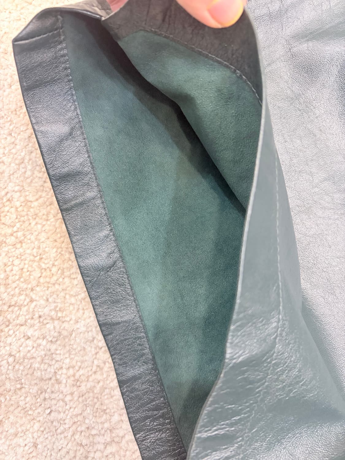 보테가베네타 램스킨 가죽 반바지 / 밴딩 버뮤다쇼츠 상품이미지5