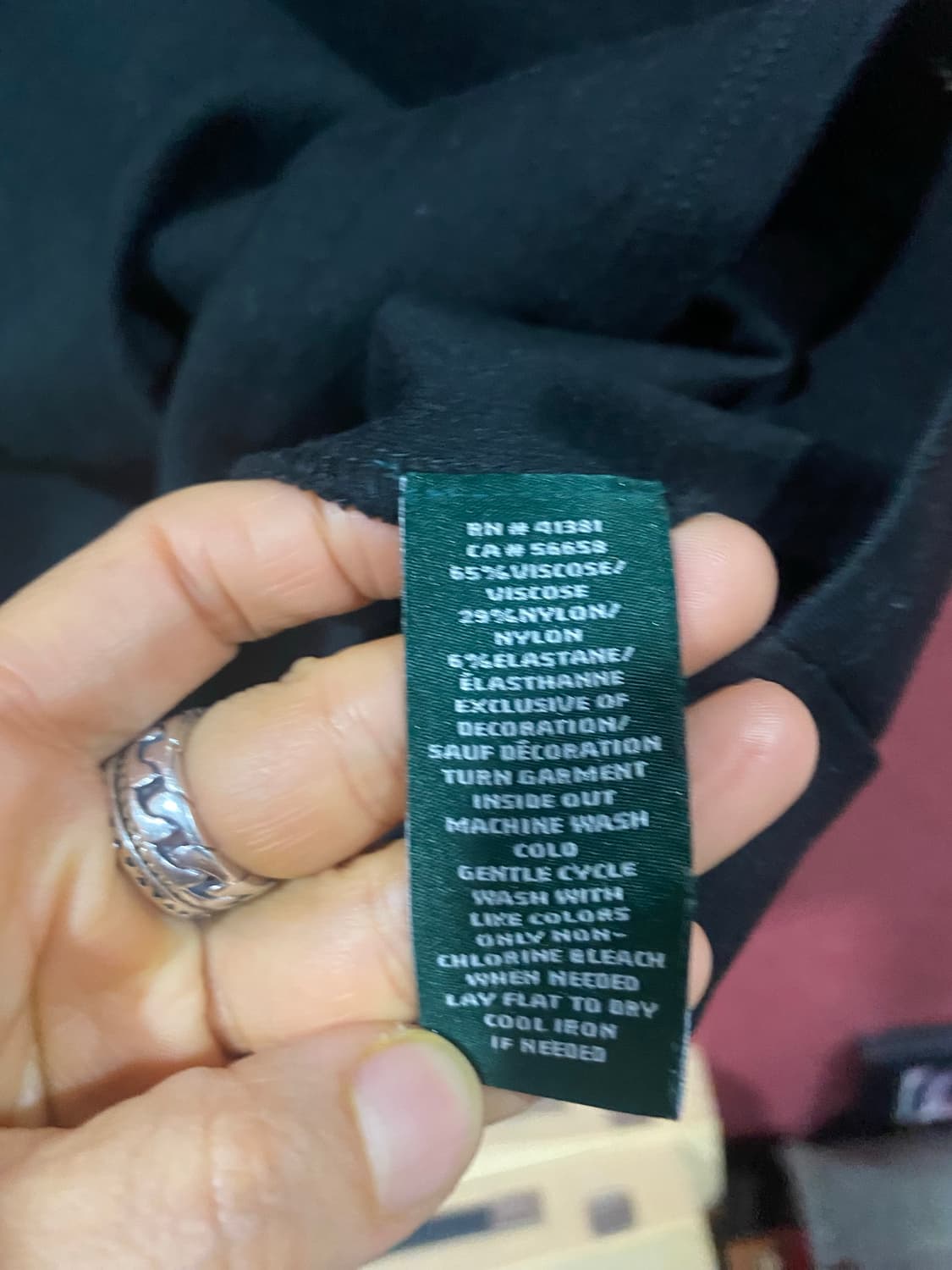 랄프로렌 블랙 프릴 소매 원피스 S 상품이미지9