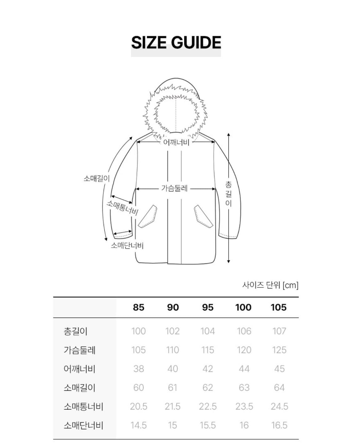 새옷 코오롱 안타티카 블랙 90 롱패딩 상품이미지3