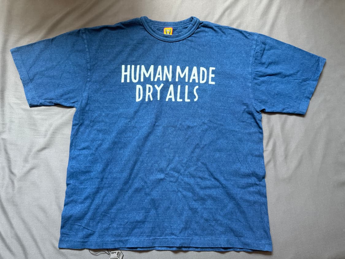 휴먼메이드 인디고 다이드 티셔츠 상품이미지2