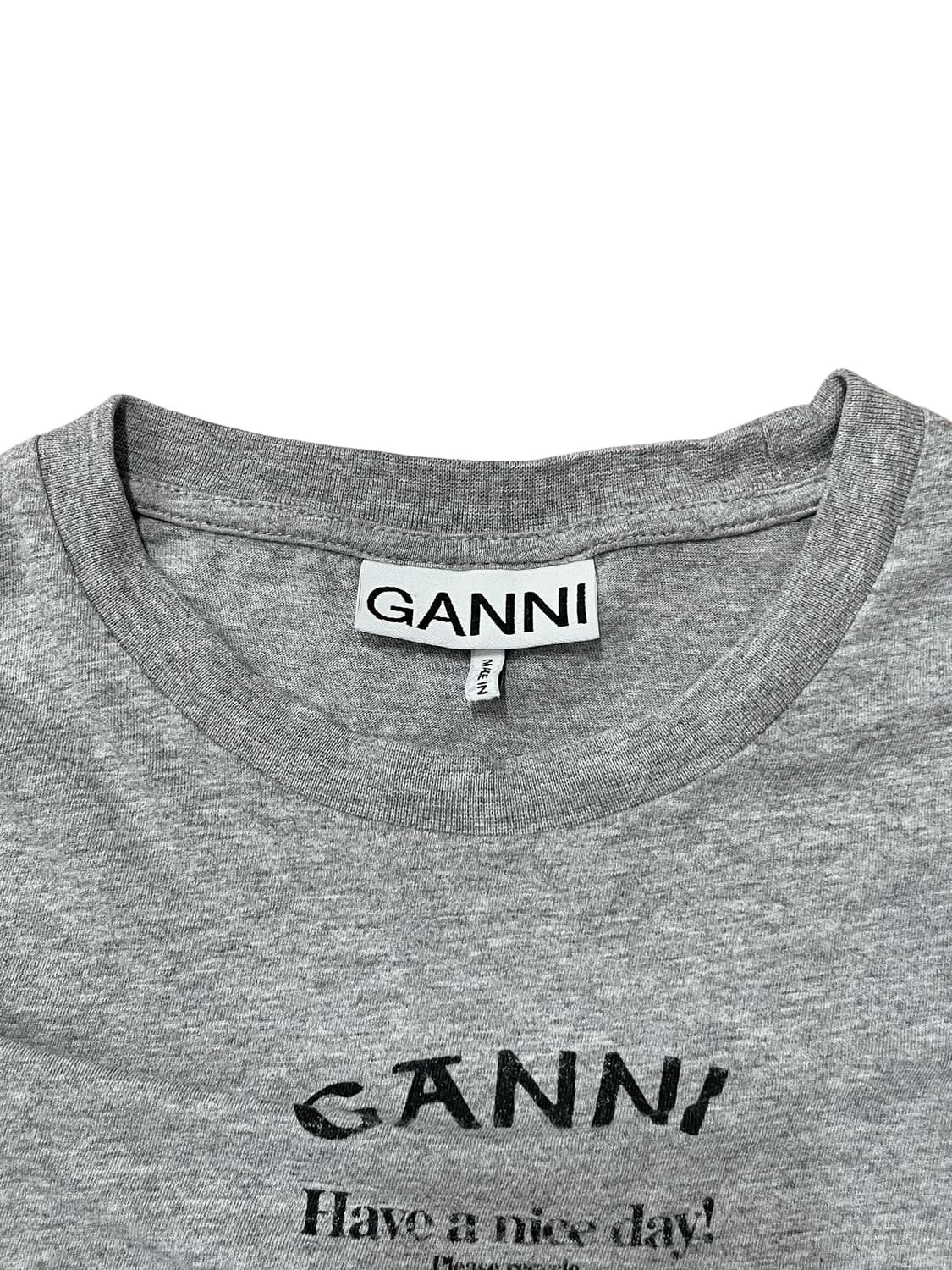 Ganni Relaxed O-neck T-shirt 상품이미지4