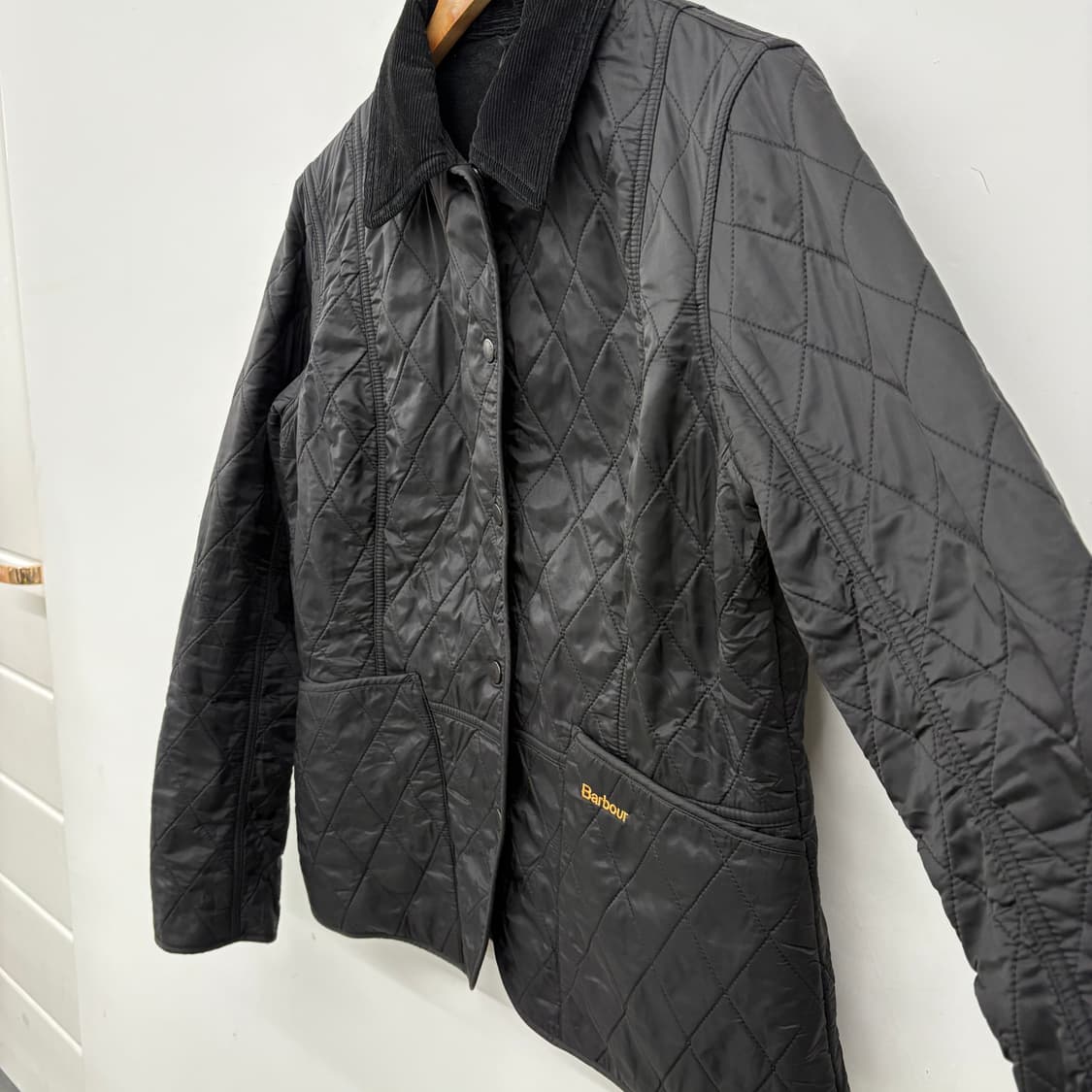 바버 블랙 퀼팅 자켓 남s 상품이미지3