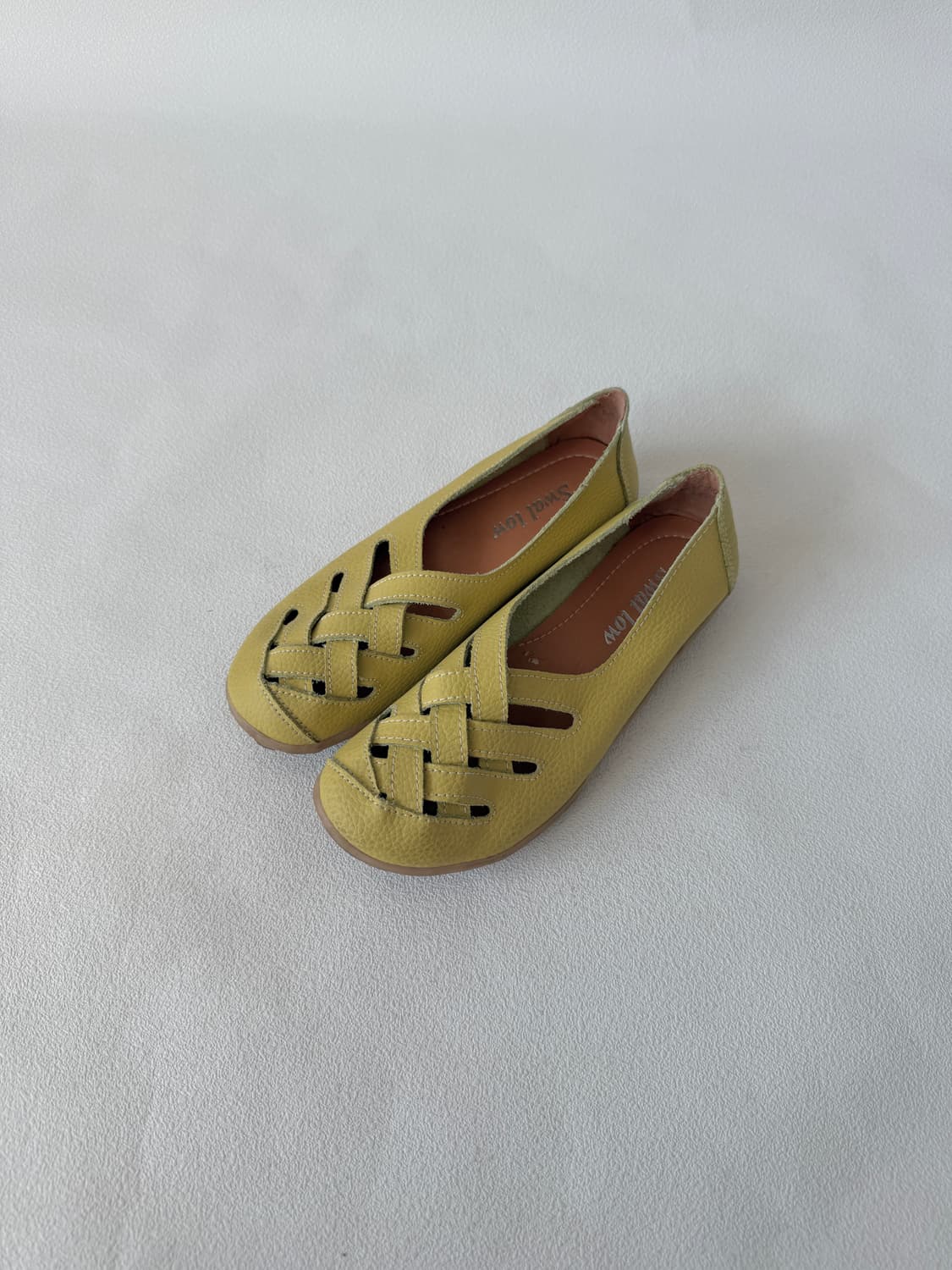 [EU37]Pre owned 레더 플랫슈즈 상품이미지3