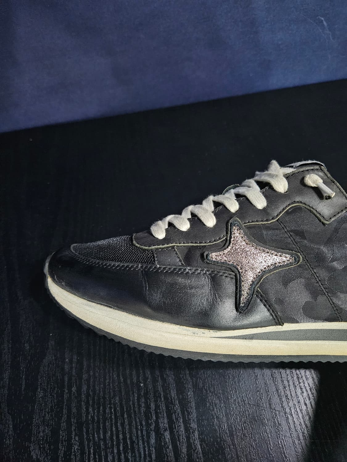 AMA 블랙 남성 42 스니커즈  상품이미지6