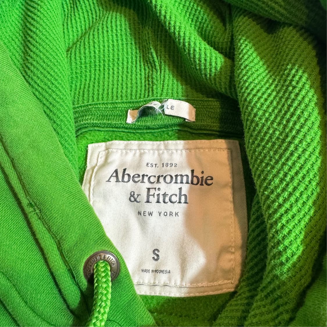 아베크롬비 그린 후드티 상품이미지4