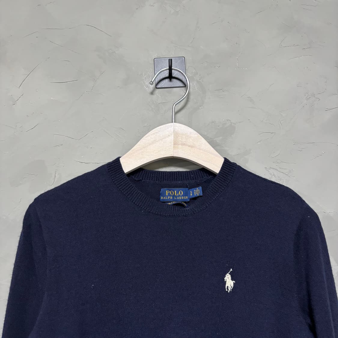 폴로 랄프로렌 신형 메리노울 니트 네이비 상품이미지2