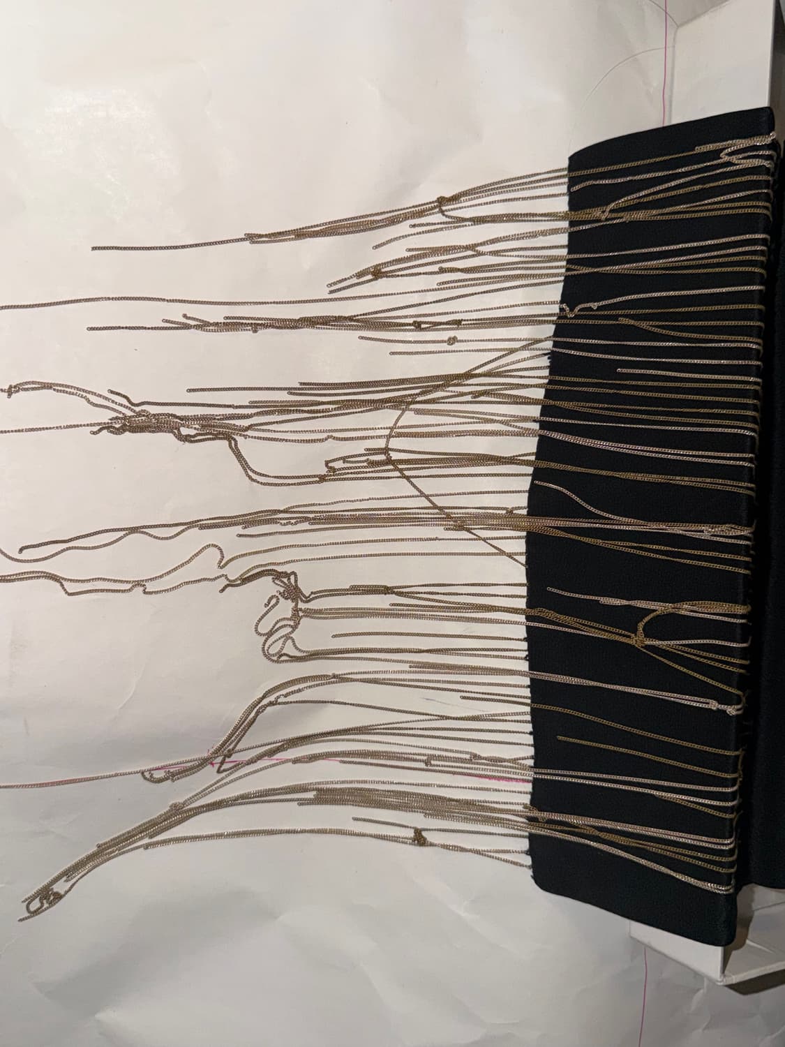 앤드뮐미스터 06aw 쇼피스 골드체인 스카프 상품이미지5