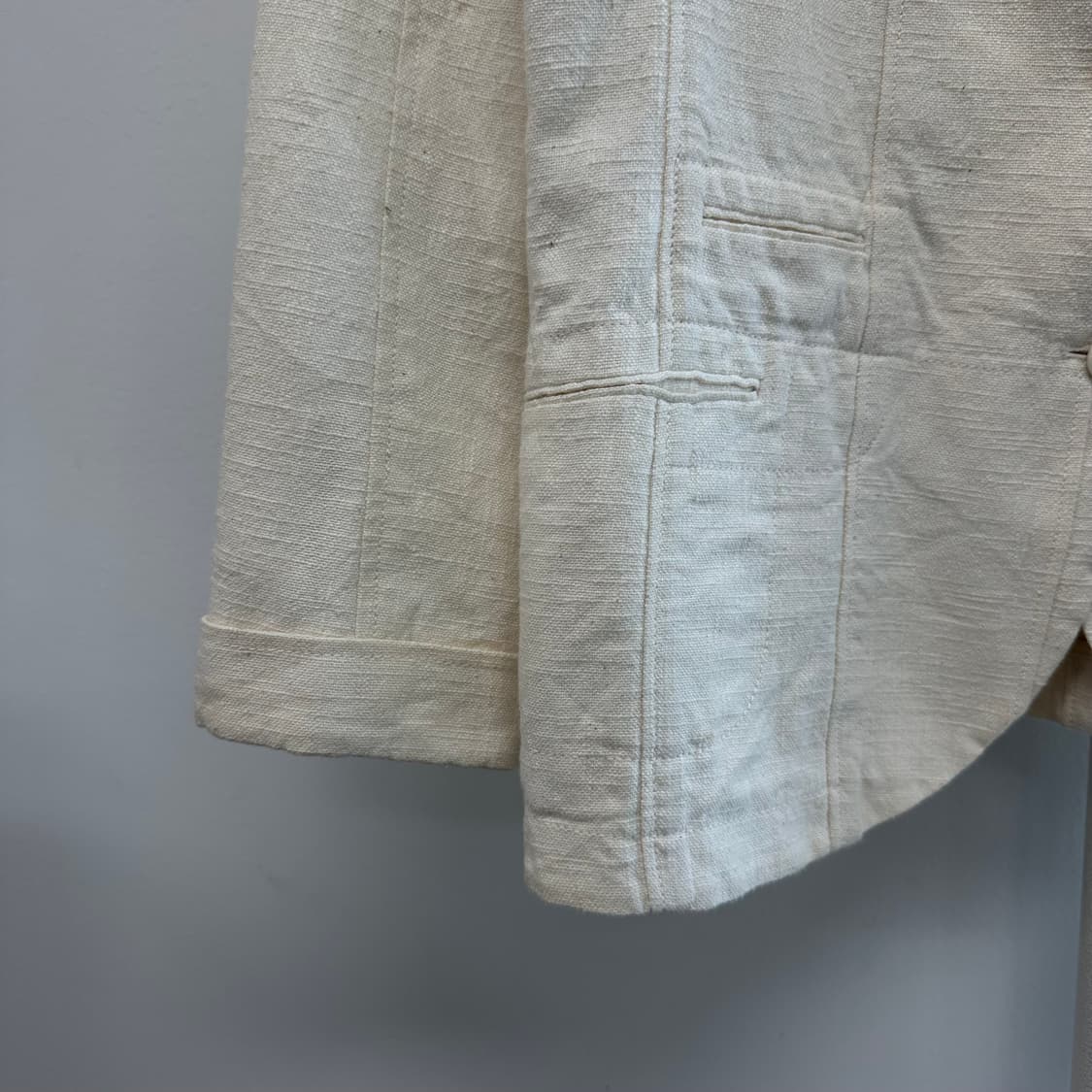 질샌더 코튼 린넨 자켓 상품이미지4