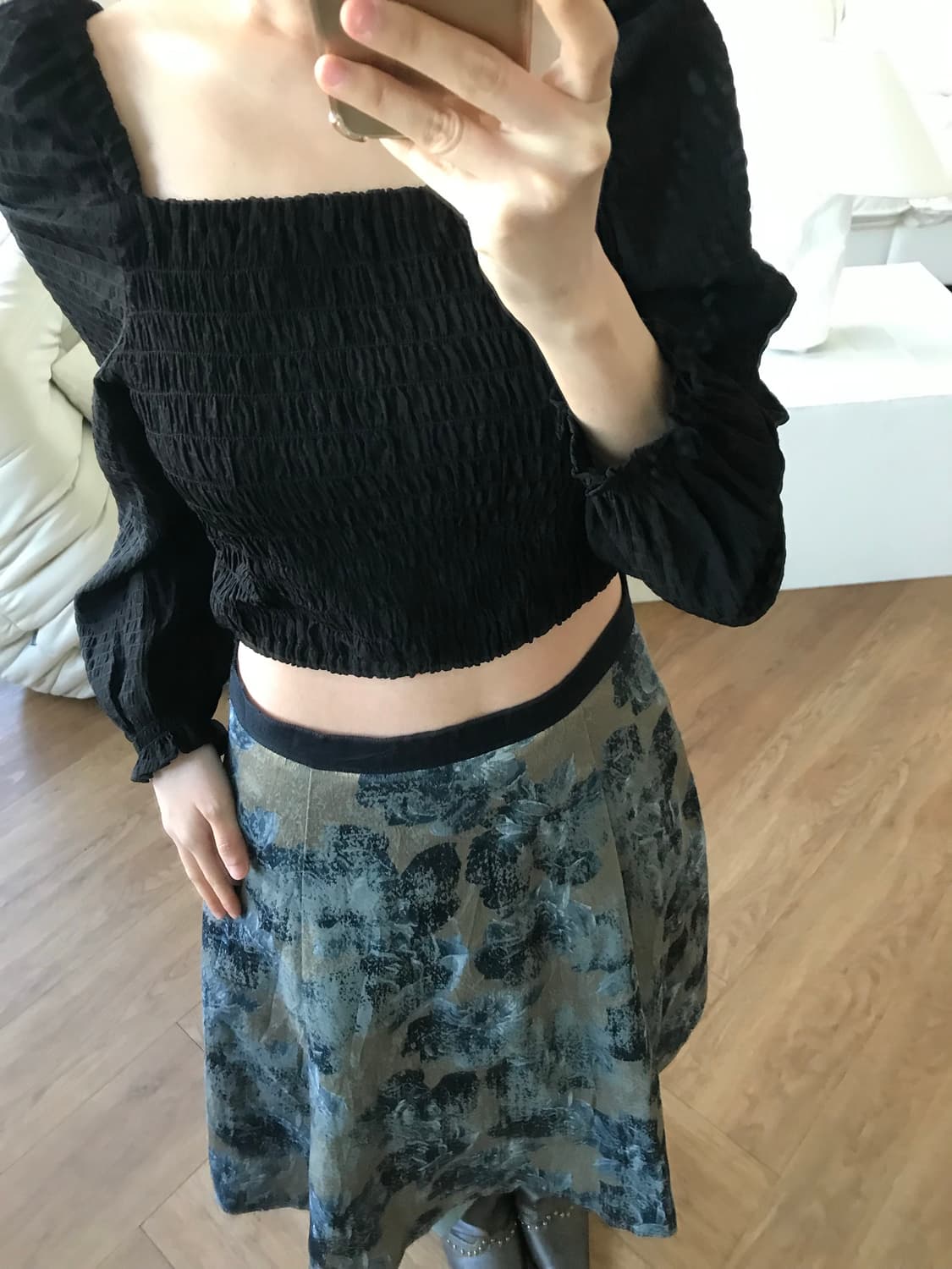 vintage puff blouse 상품이미지7