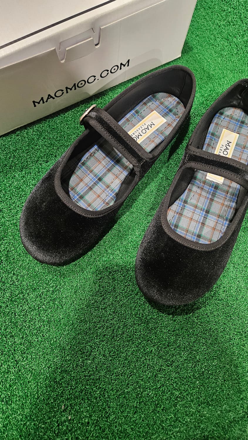 마크모크 벨벳 메리제인 245mm 상품이미지2