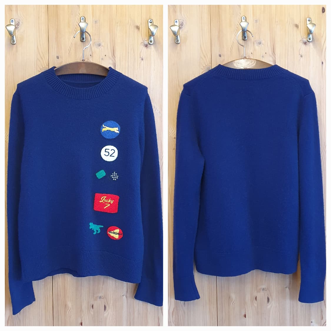 66.Cashmere 패치 니트 상품이미지9