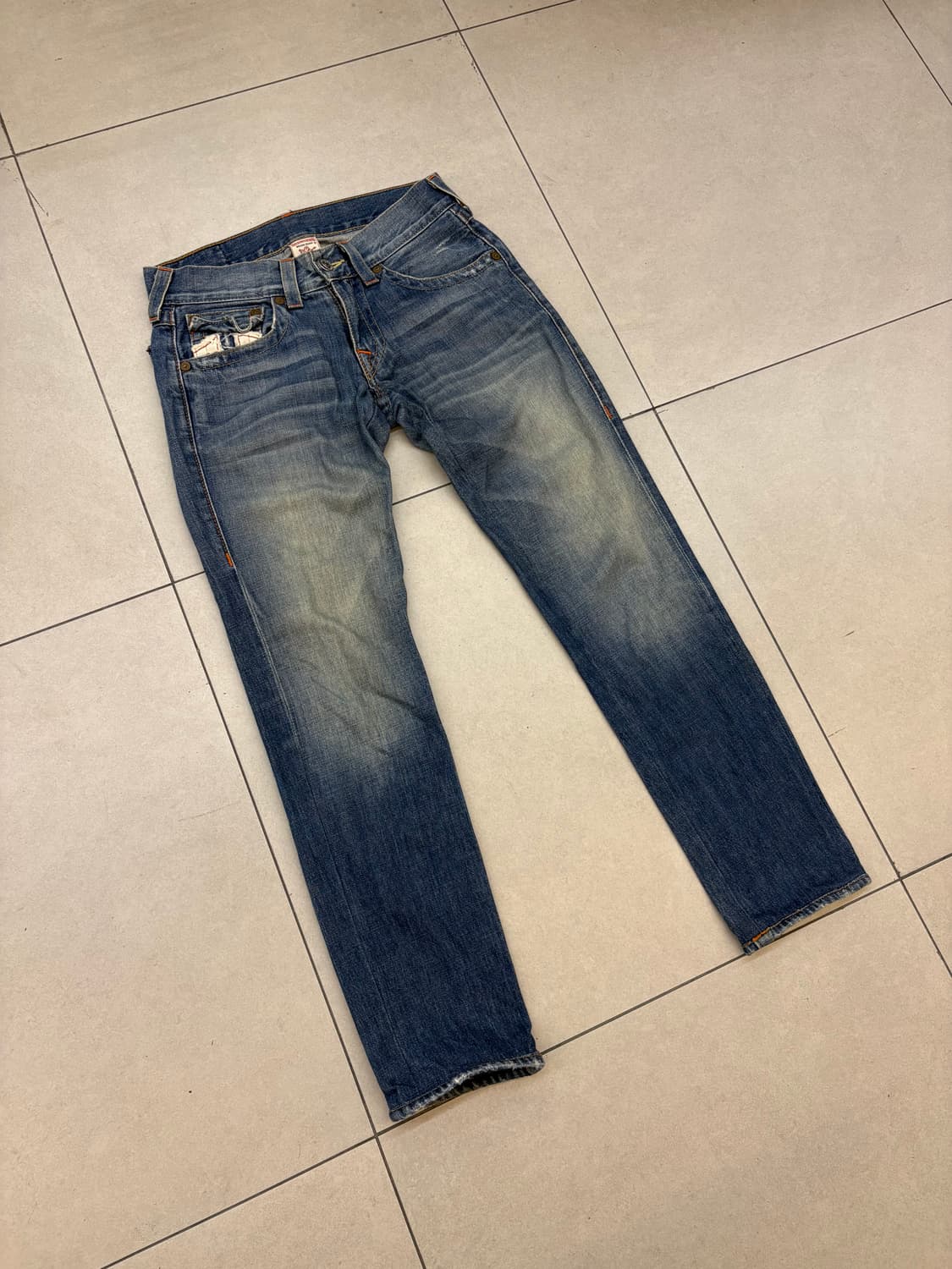 트루릴리전 월드투어 스트레이트 데님 상품이미지5