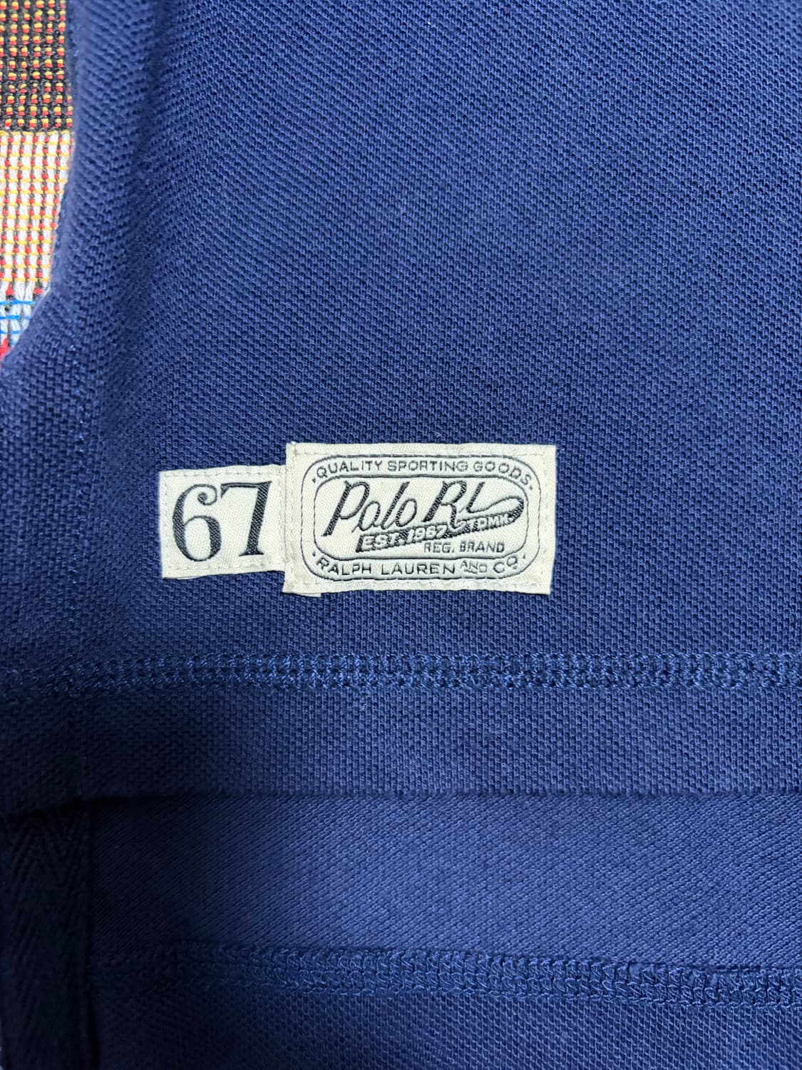 95) 폴로 랄프로렌 빅로고 카라티 네이비 상품이미지6