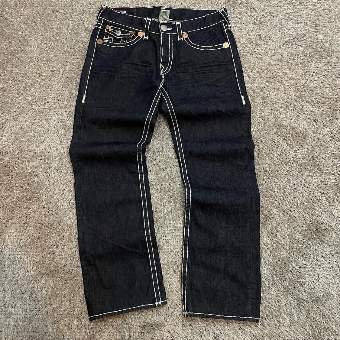 90-00년대 USA 트루릴리젼 데님팬츠 상품이미지2