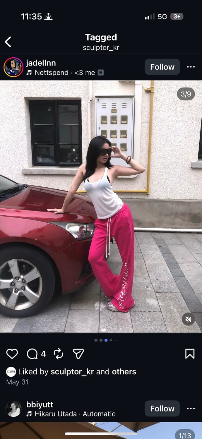 새제품스컬프터 thong sleeveless white 상품이미지4
