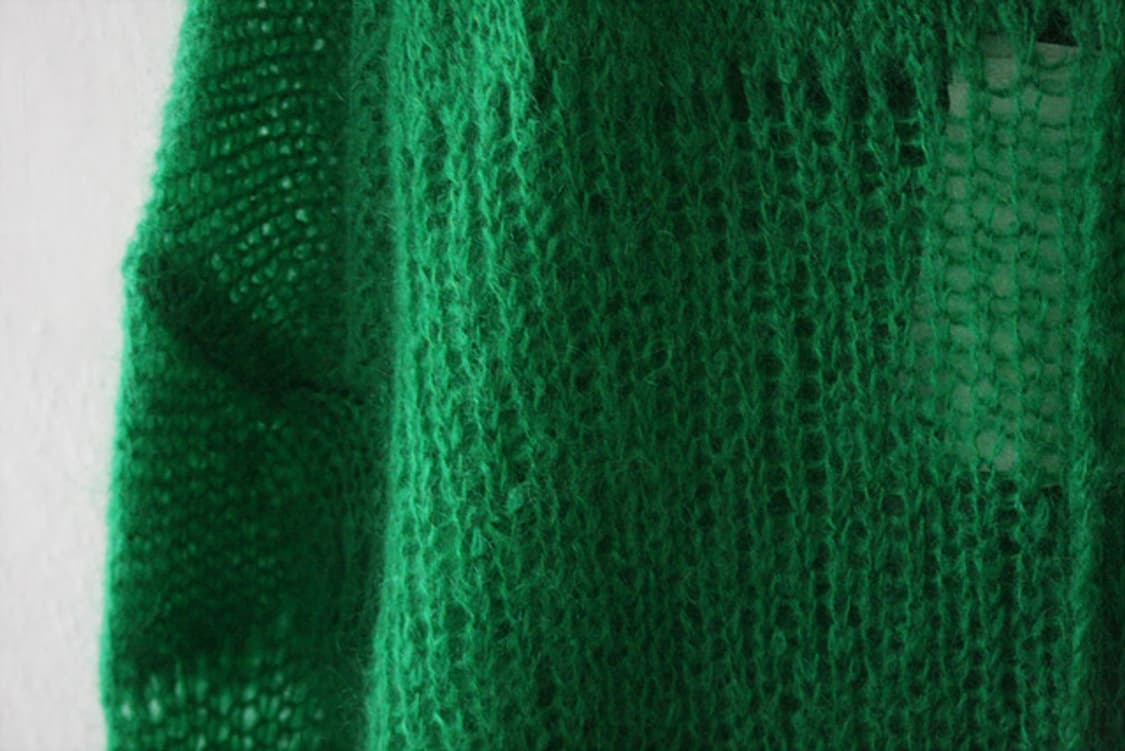 KENZO 겐조 정품 초록 니트 스웨터 새제품 상품이미지8