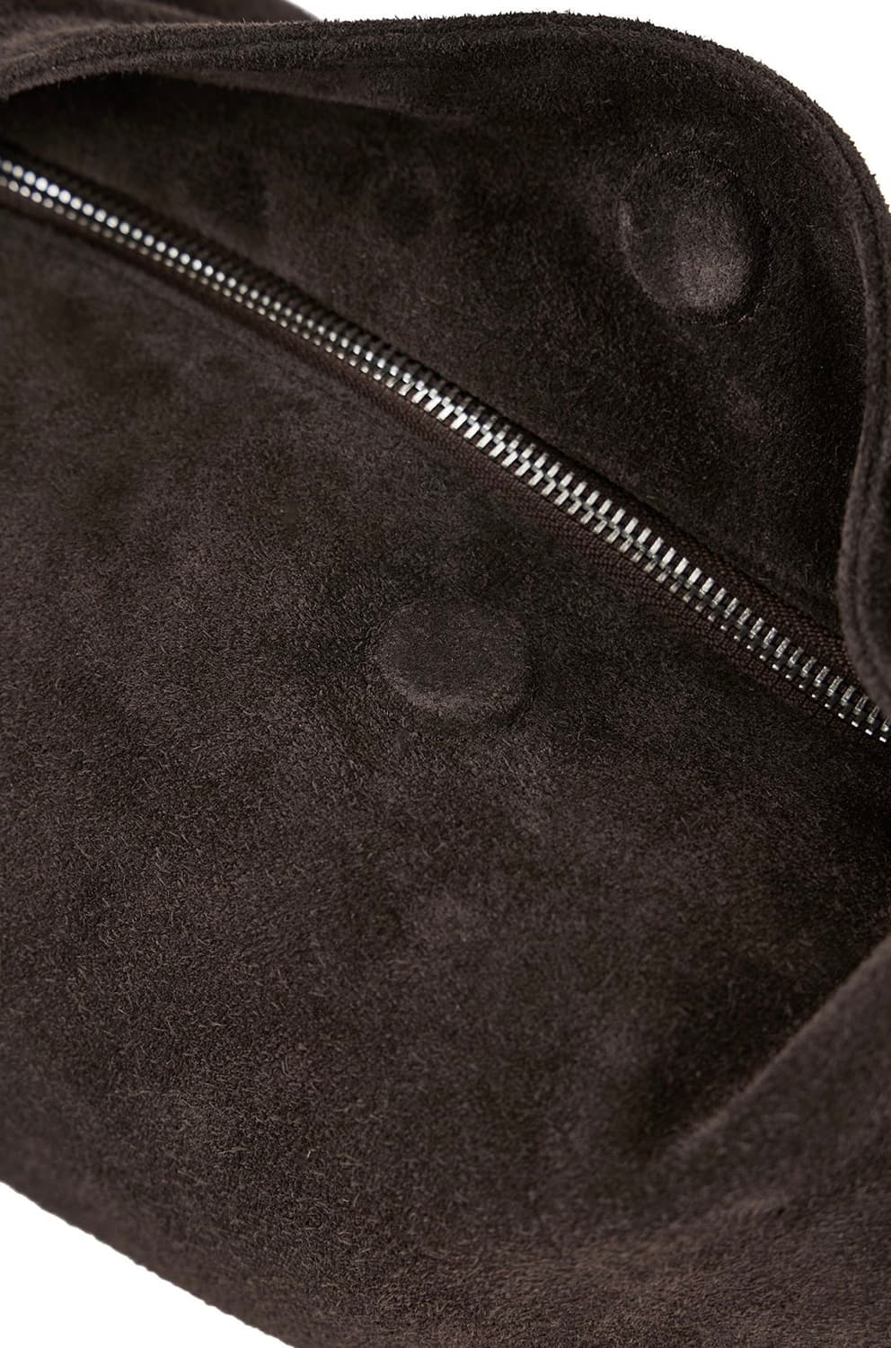 HALF ROUND BELT BAG IN SUEDE BROWN 상품이미지7