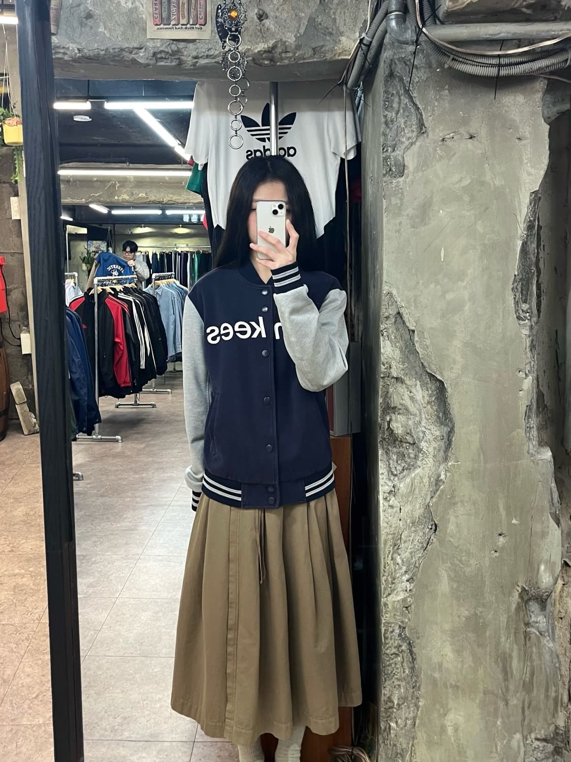 엠엘비 양키스 바시티 스타디움 자켓 네이비 95 #csz2733  상품이미지2