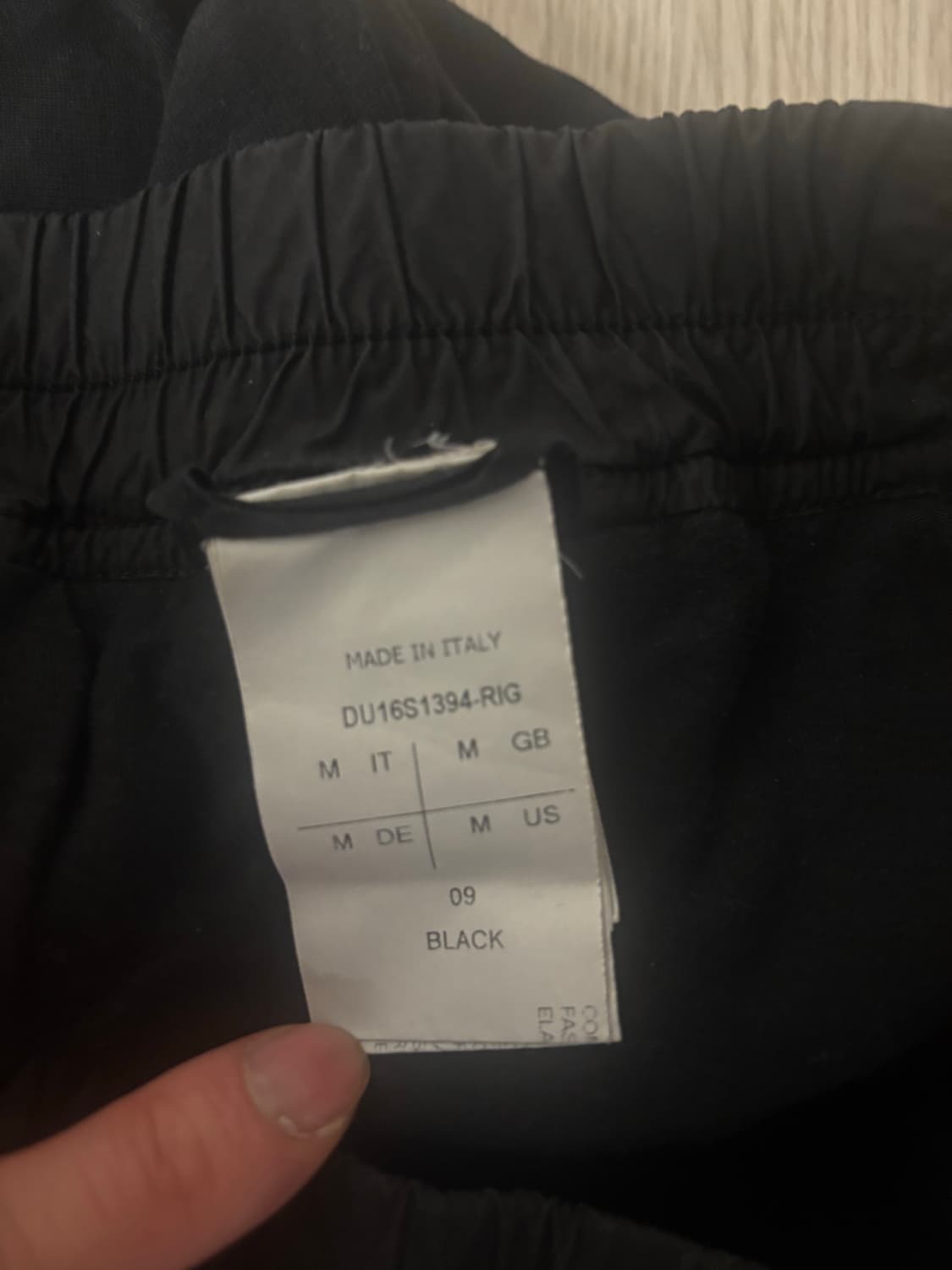 릭오웬스 밴딩 배기팬츠 M 상품이미지2