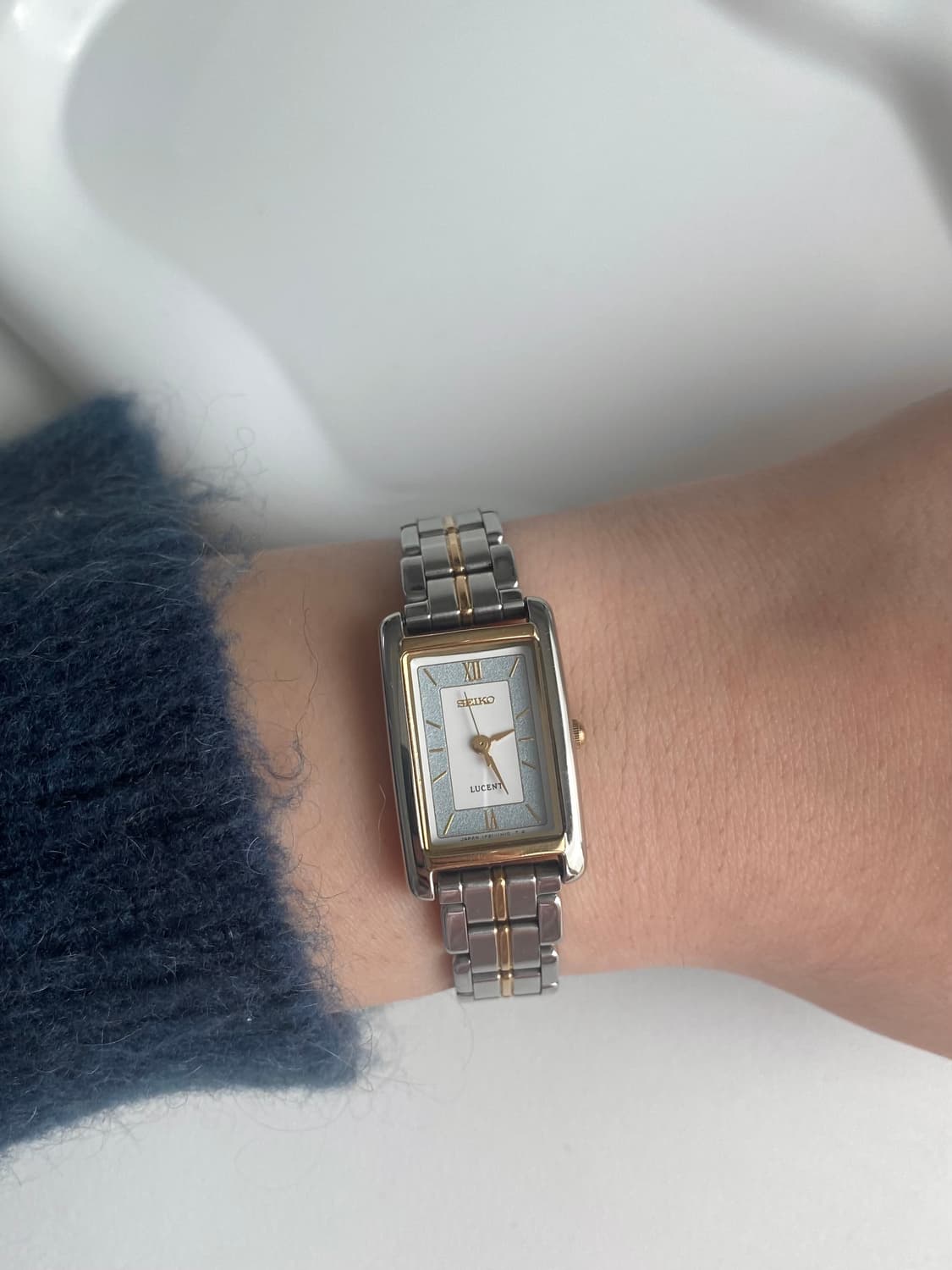 Seiko 세이코 Lucent 루센트 스퀘어 쿼츠 상품이미지6