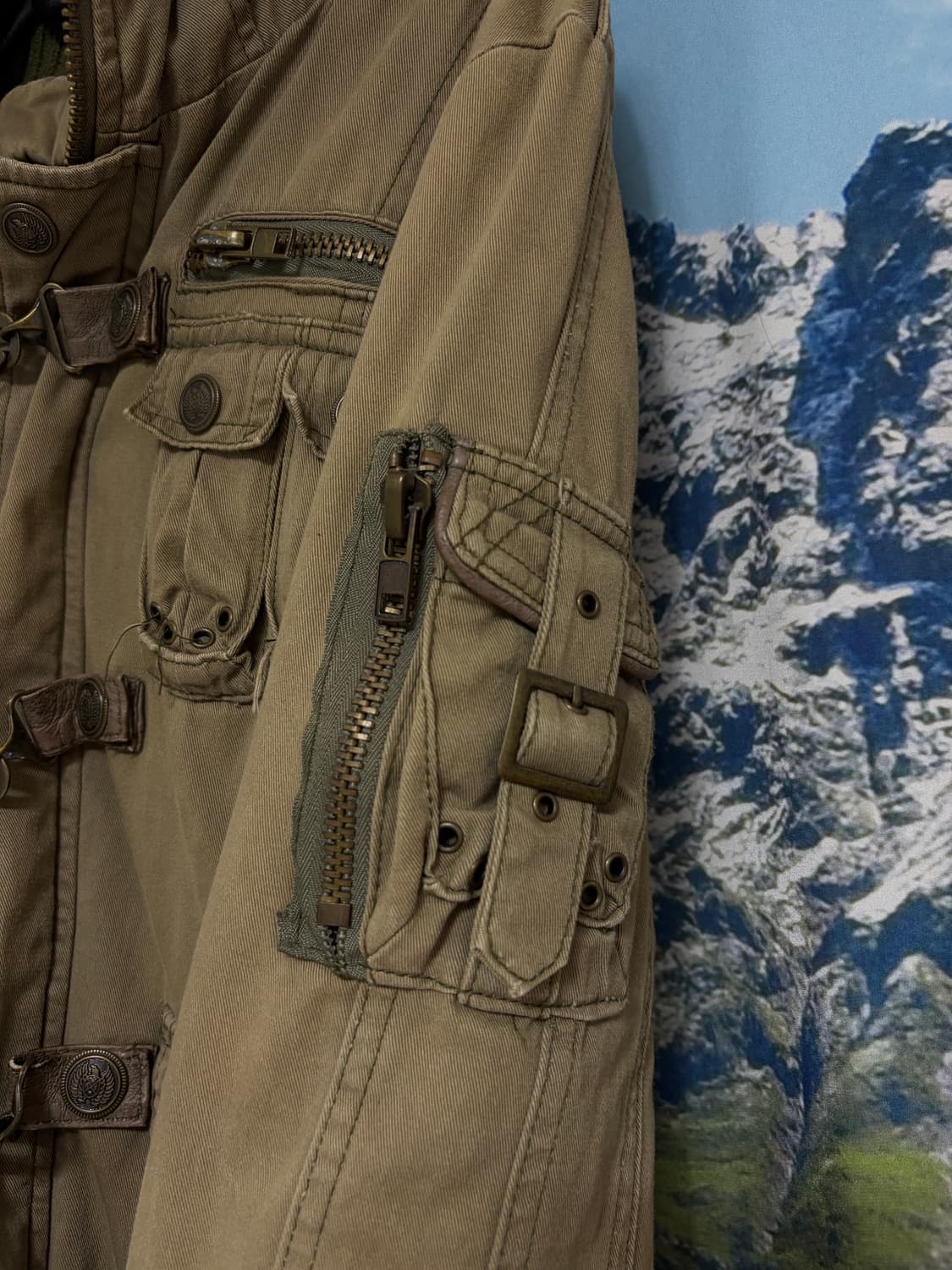 케토하우스 빈티지 디테일 집업 상품이미지5