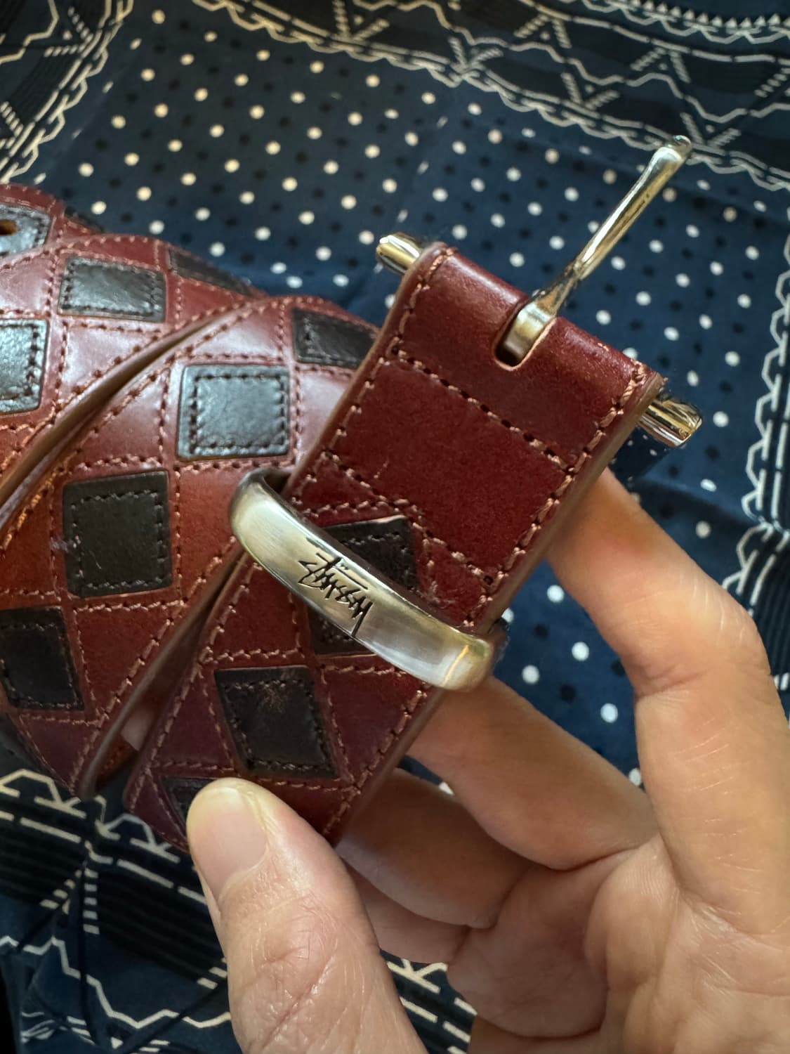 스투시 아가일 벨트 상품이미지7