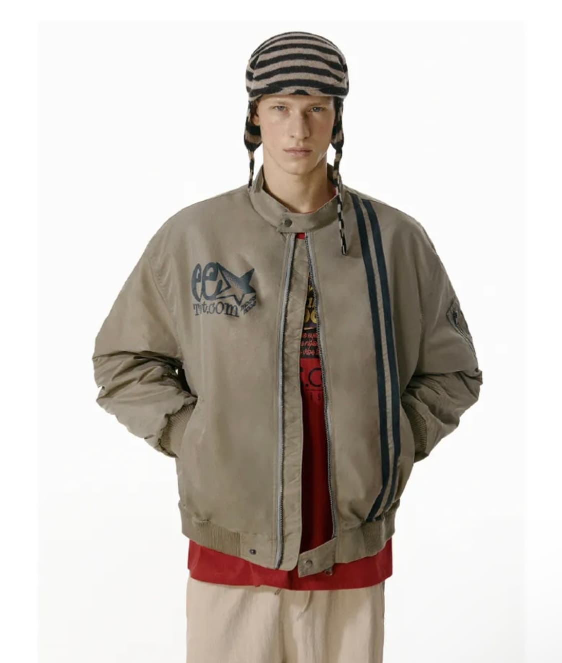 테켓 Electric MA-1 자켓 베이지 상품이미지3