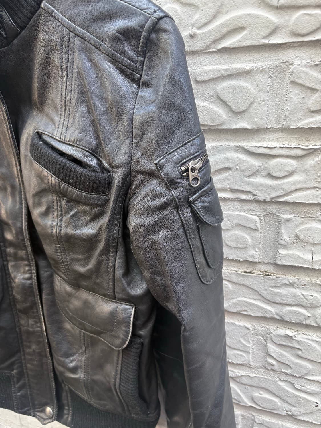 빈티지 가죽자켓 상품이미지2