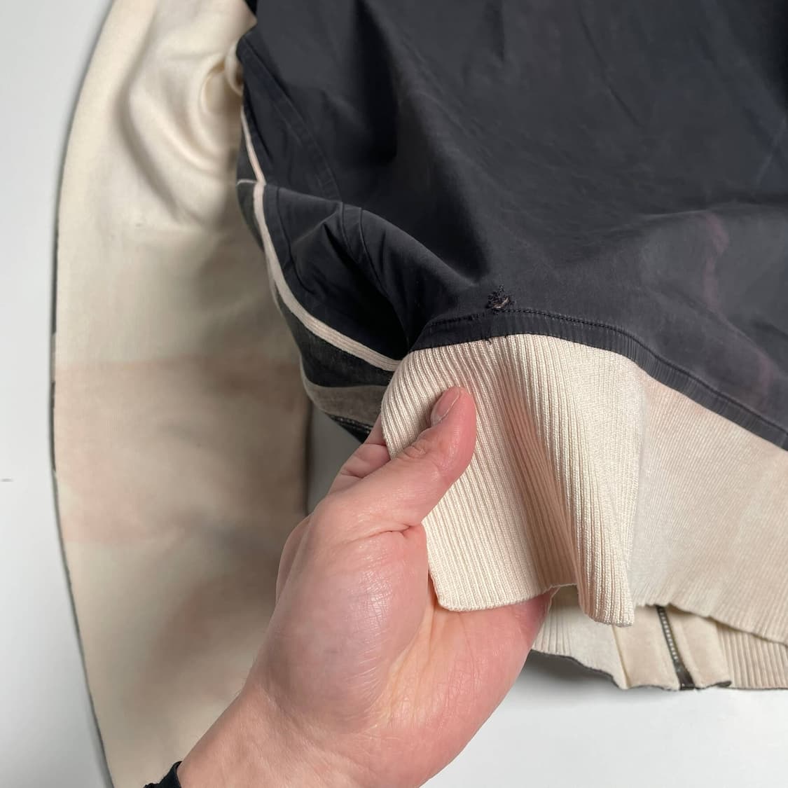 보테가 베네타 체크 프린팅 집업 자켓 (italy made)   상품이미지10