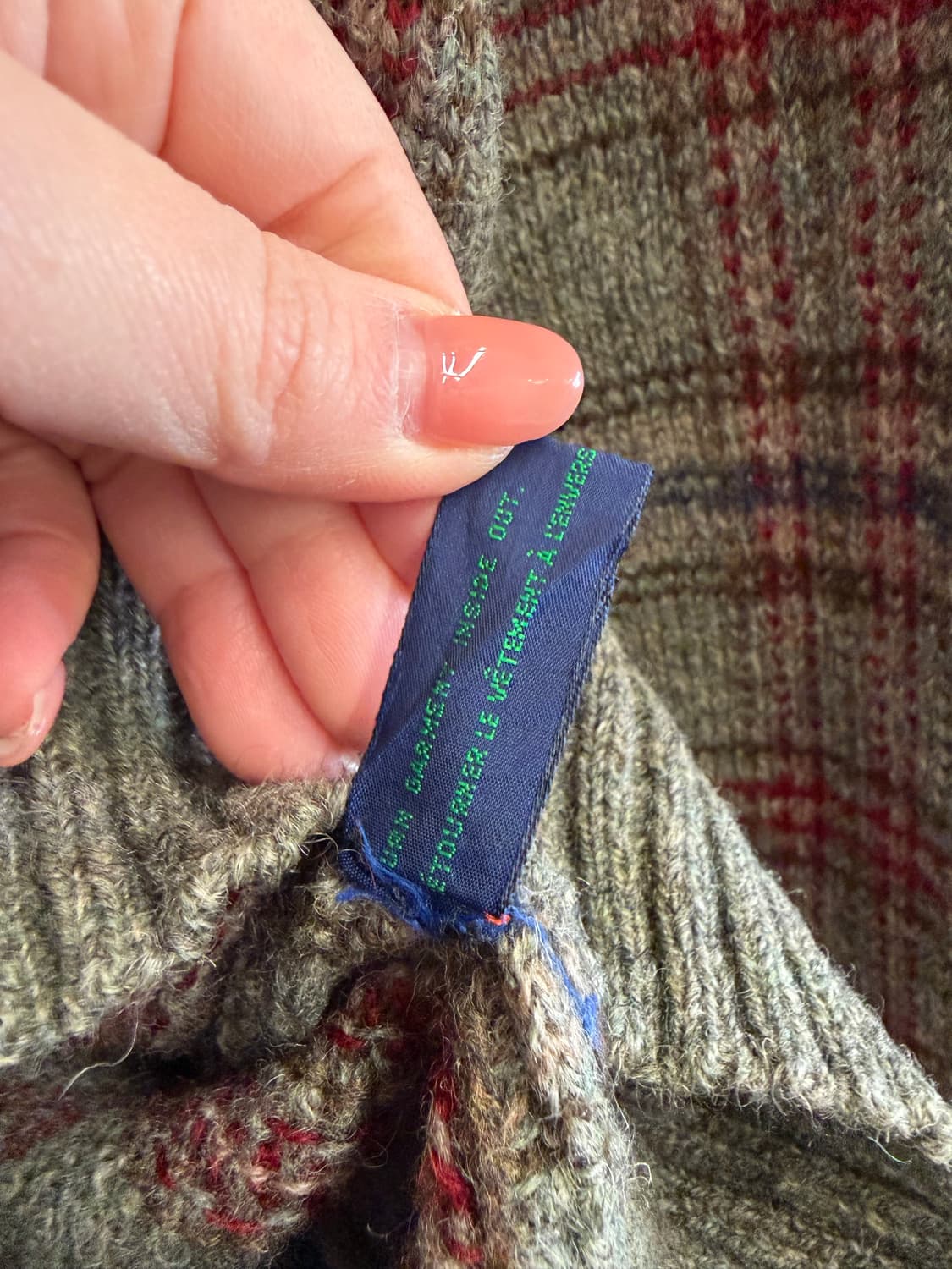 N77. 폴로 알파카 울니트 상품이미지4