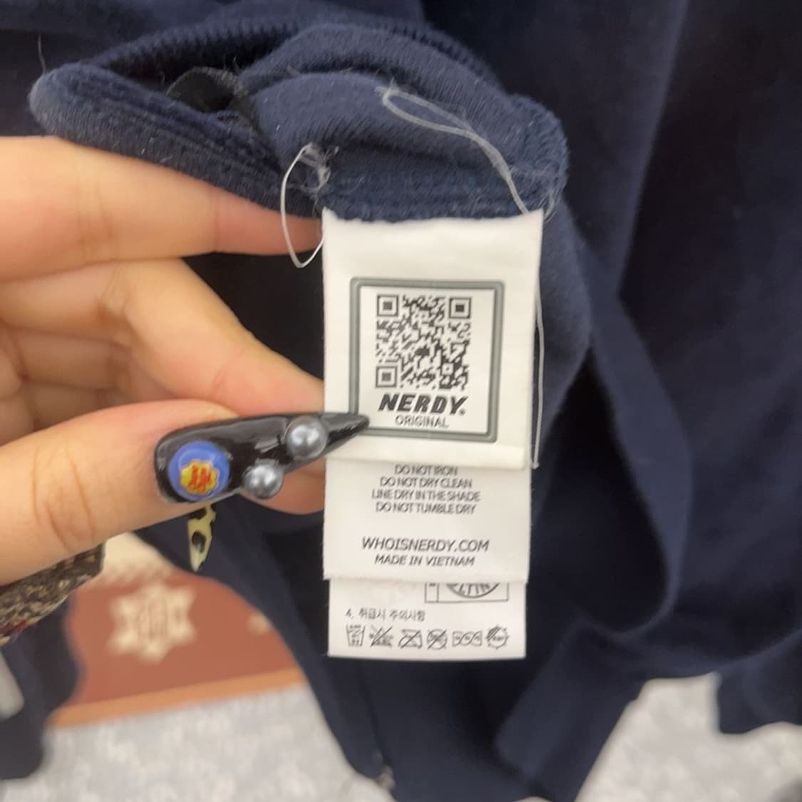 널디 올드스쿨 레트로 00's 벨벳 집업 M C08762 상품이미지6