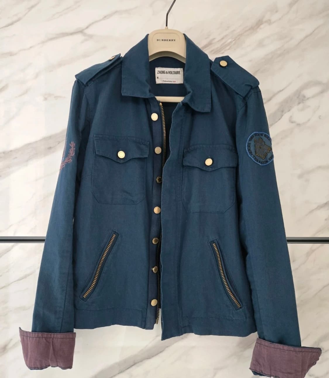 ZADIG & VOLTAIRE(자딕 앤 볼테르) 빈티지 스타일 린넨 상품이미지2