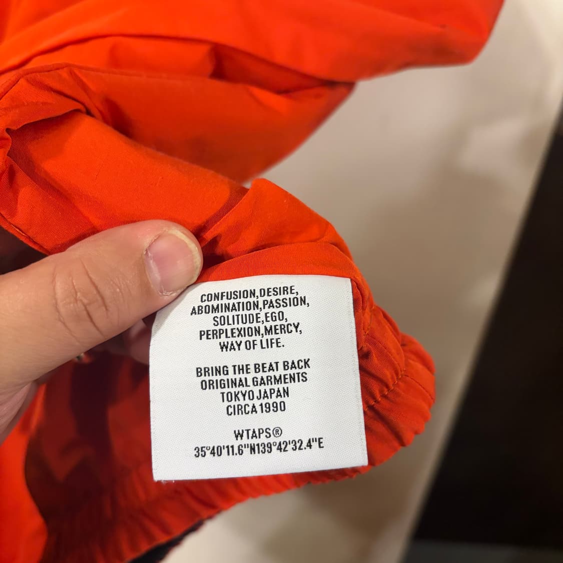 더블탭스 슬립오버 리버시블 자켓 상품이미지7