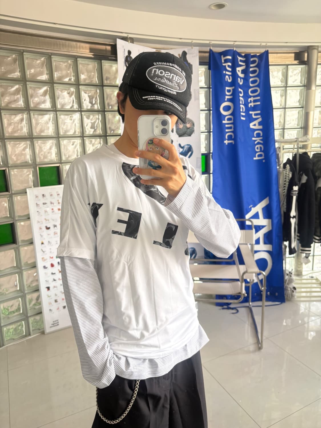 Crew neck long T-shirt 긴팔티셔츠 상품이미지5