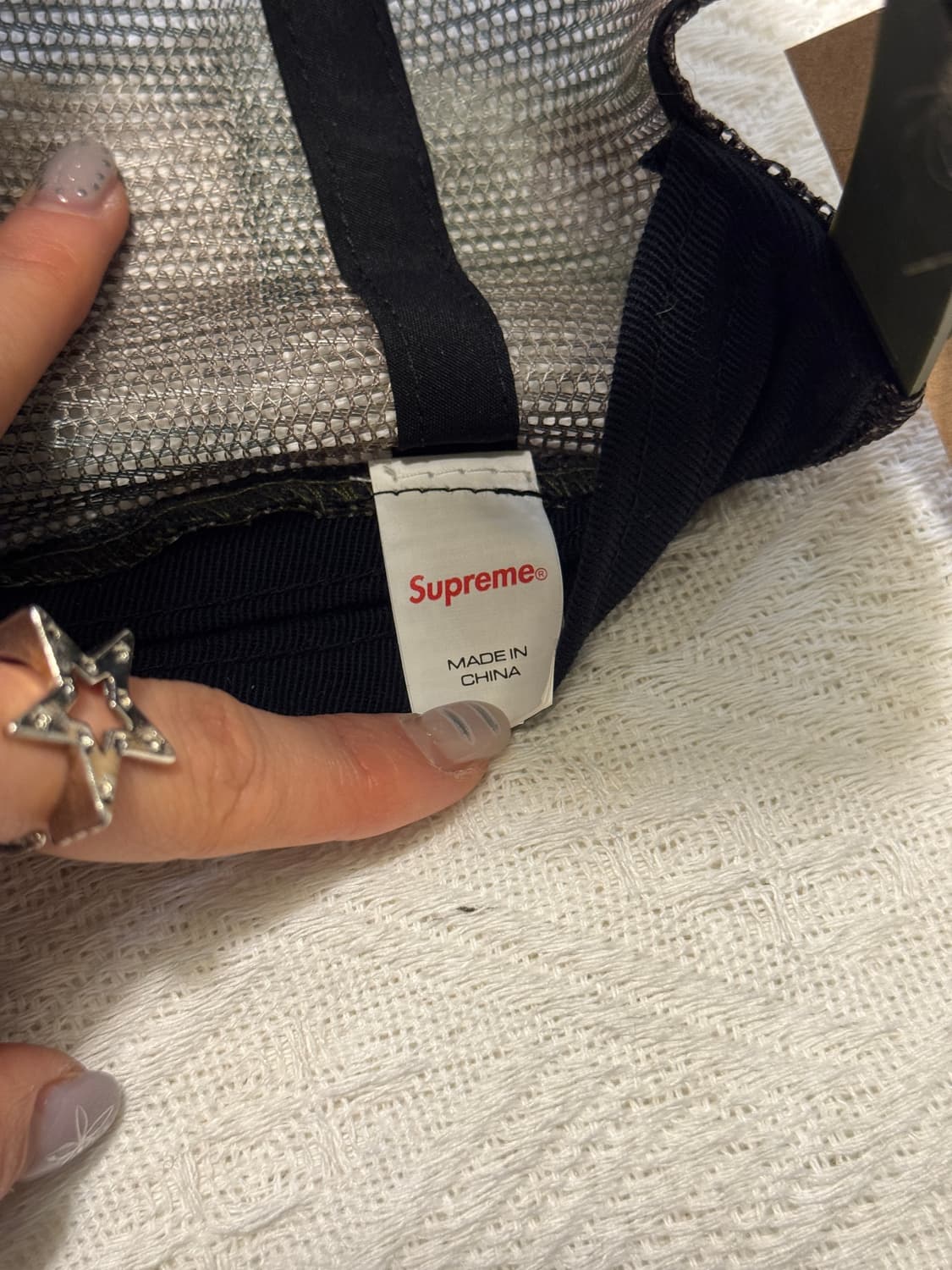 슈프림 SMD 메쉬 백 5-패널 우드랜드 카모 - 25SS 상품이미지3