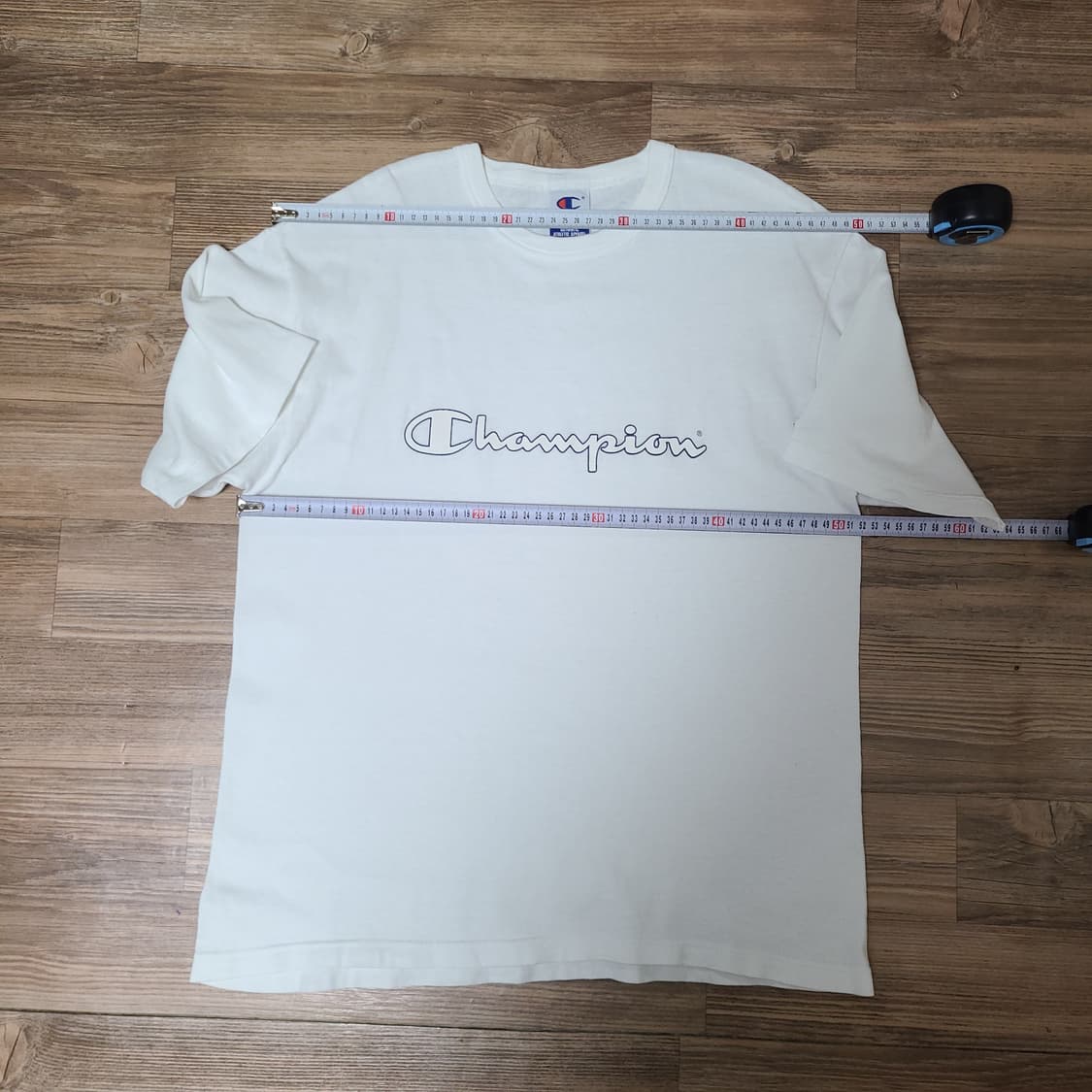 (100) 90s USA 챔피온 빈티지 스펠아웃 반팔 티셔츠 싱글스티치 상품이미지8
