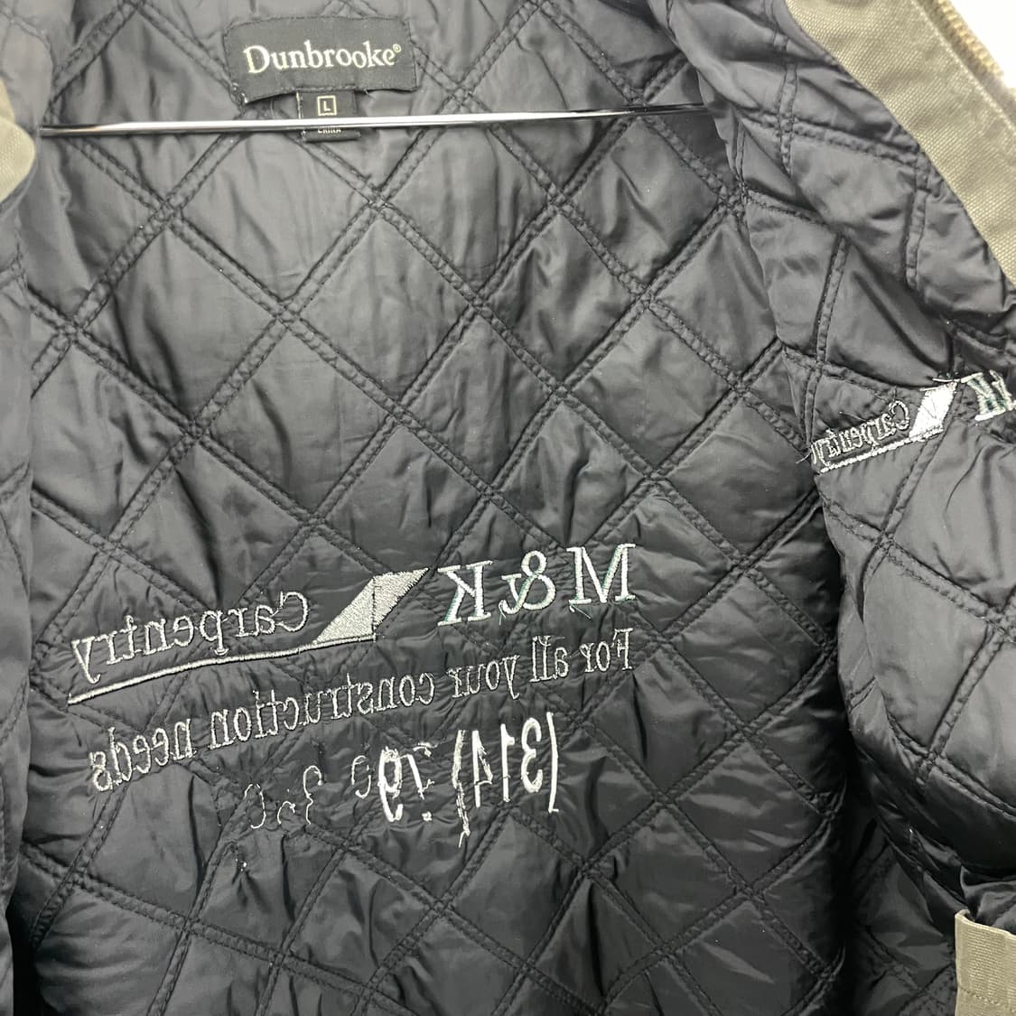 빈티지 모스그린 덕액티브 칼하트맛 페이딩 캔버스 후드 워크자켓 상품이미지6