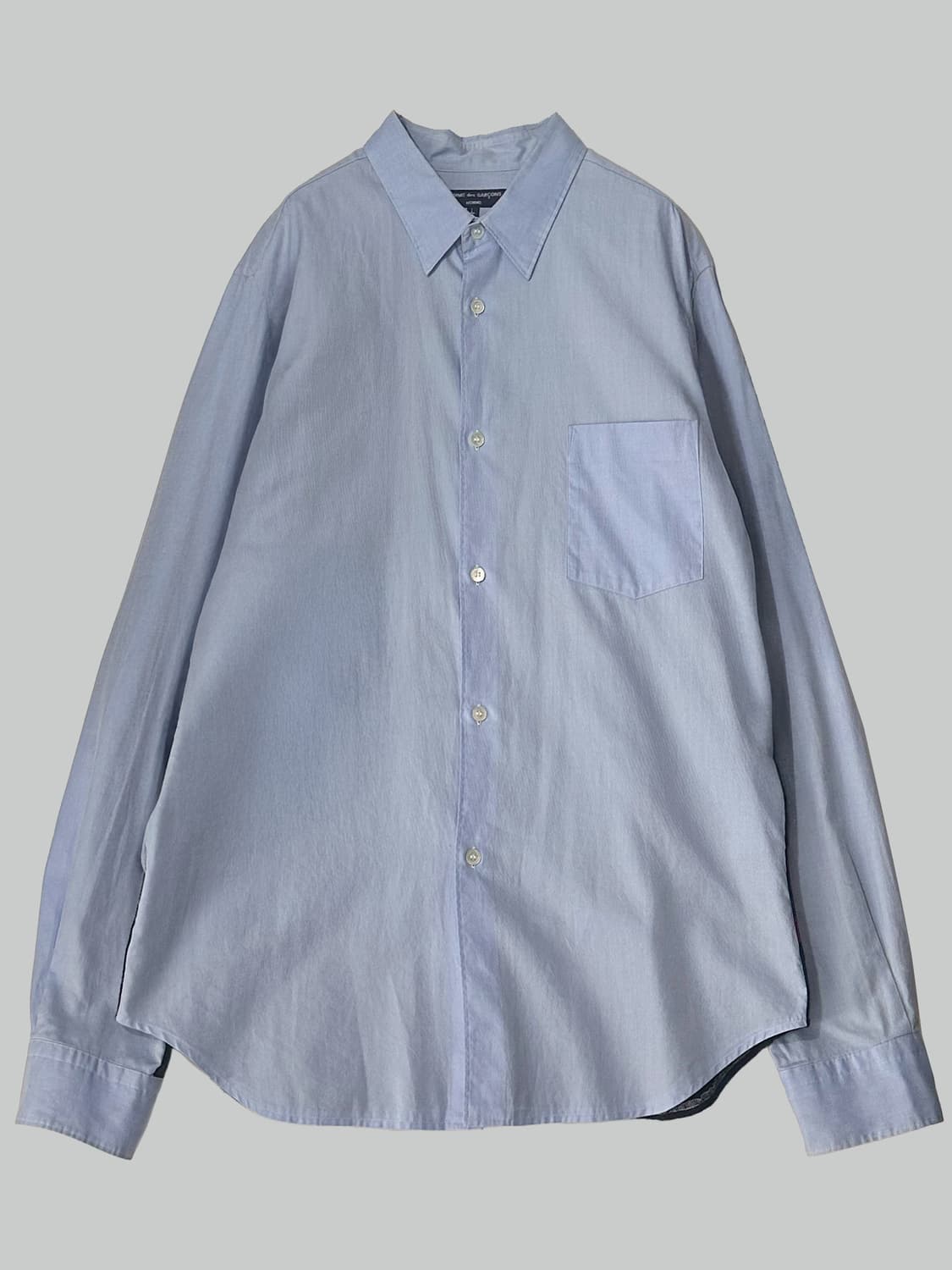 꼼데가르송 옴므 체크 패치 셔츠 상품이미지2