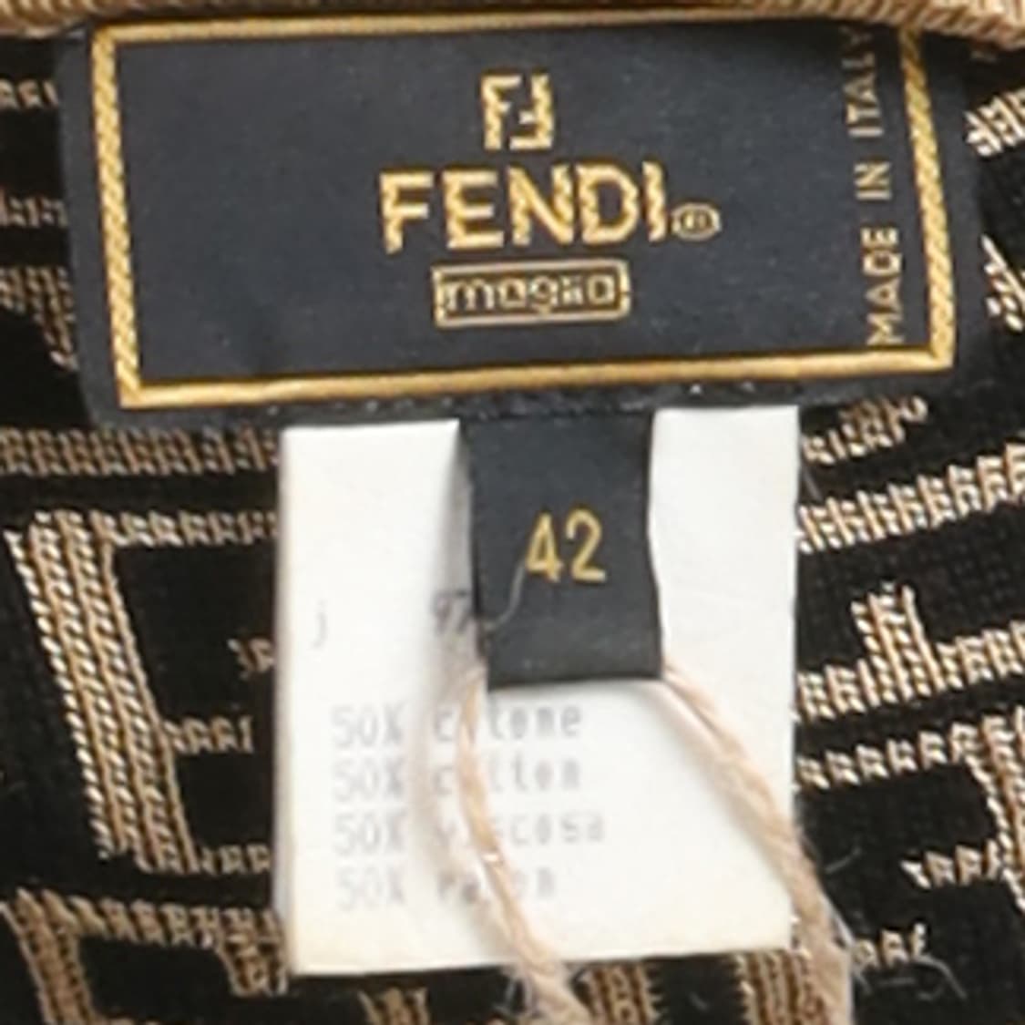 Fendi Rayon Blended Half Sleeve Cardigan 상품이미지10