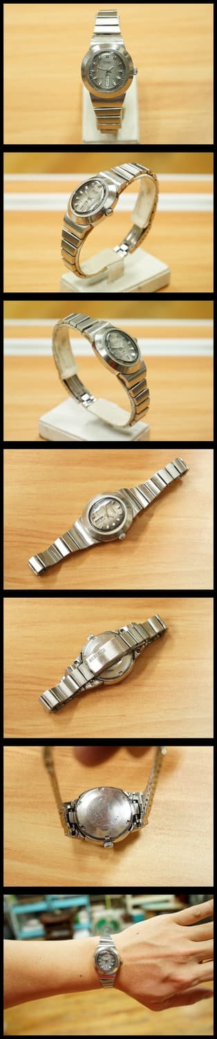 70s 세이코 2906-7010 하이비트 여성용 오토매틱 시계 상품이미지2